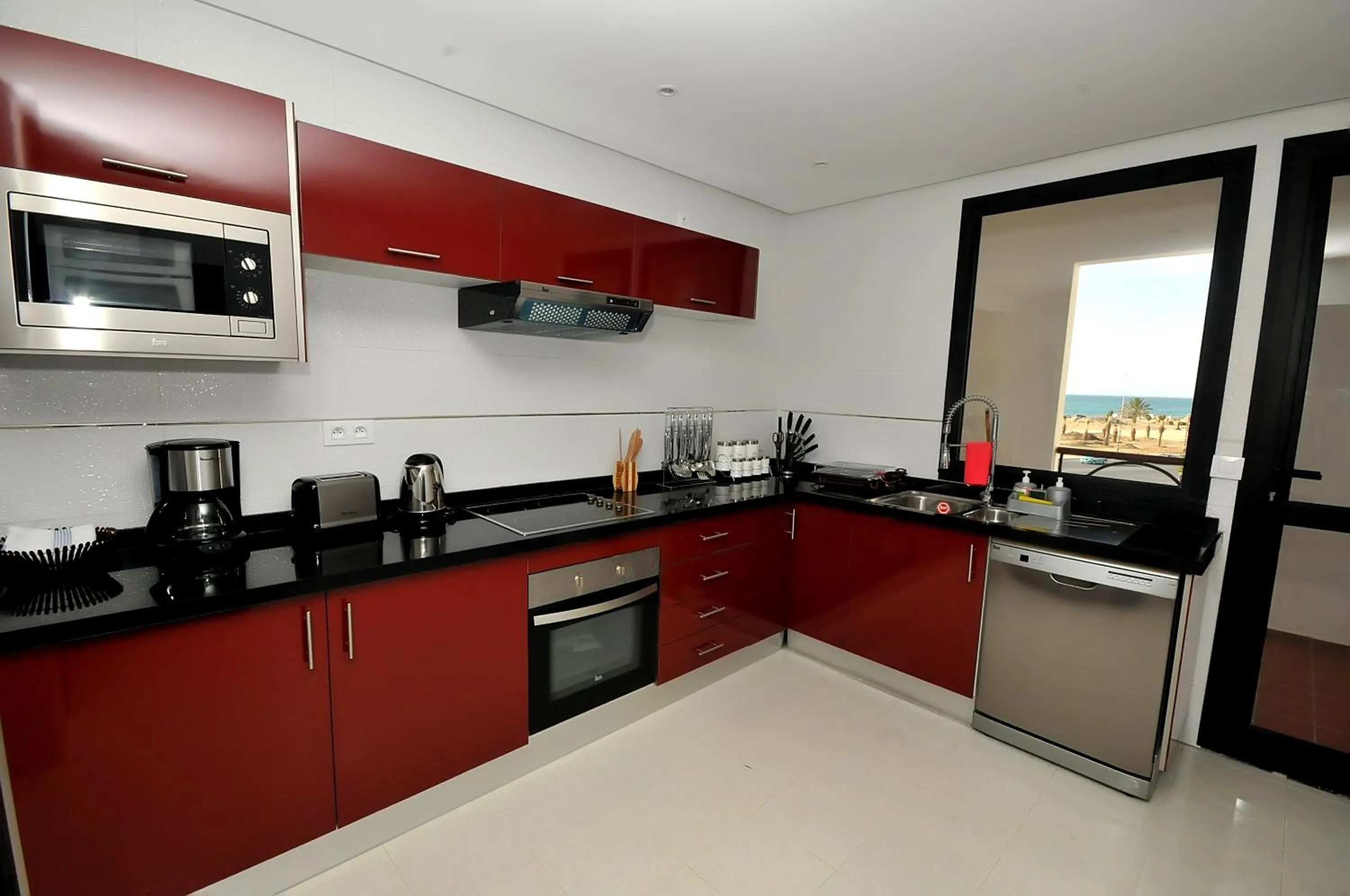 Kitchen or kitchenette in Le Rio Appart-Hotel City Center