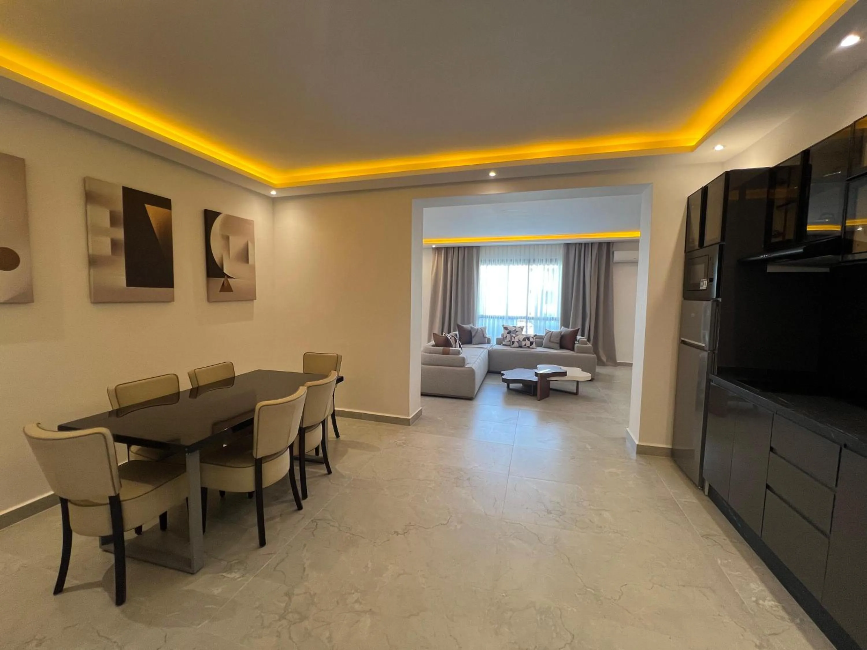 Living room in Le Rio Appart-Hotel City Center