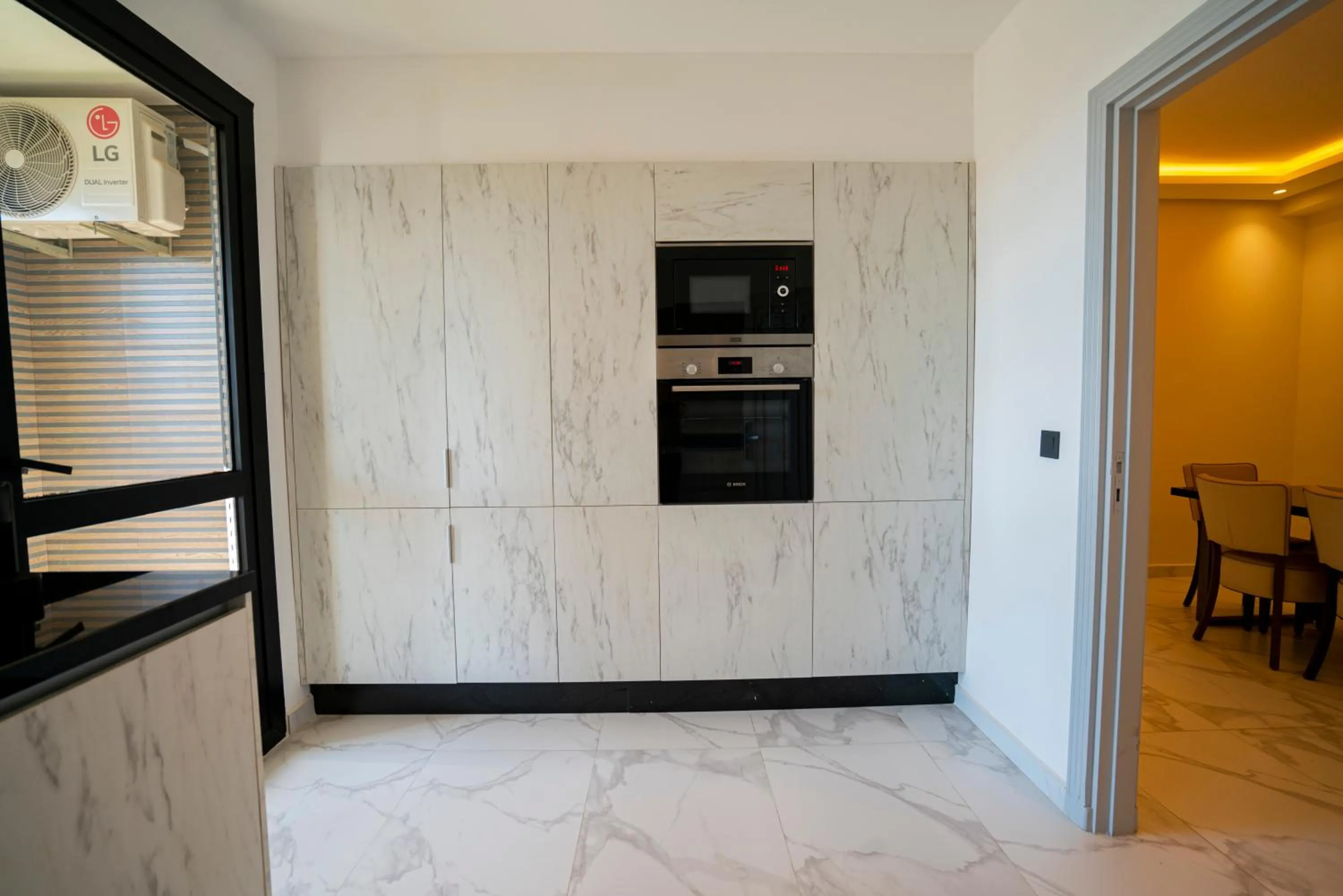 Kitchen or kitchenette in Le Rio Appart-Hotel City Center