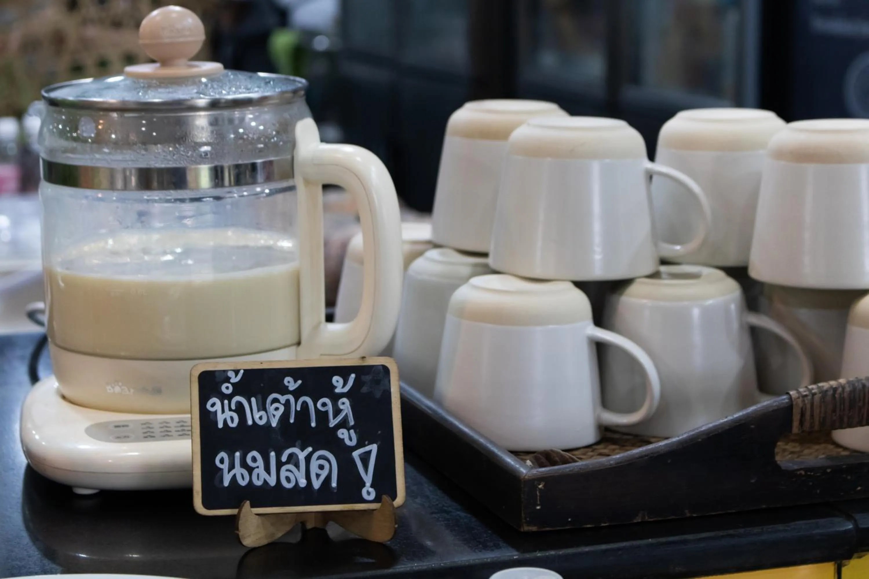 Food and drinks in Sangthong Resort at Chiang Klang