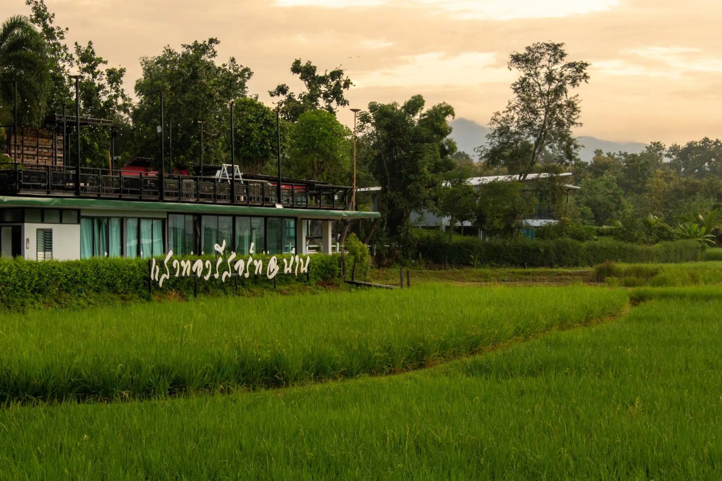 Property building in Sangthong Resort at Chiang Klang