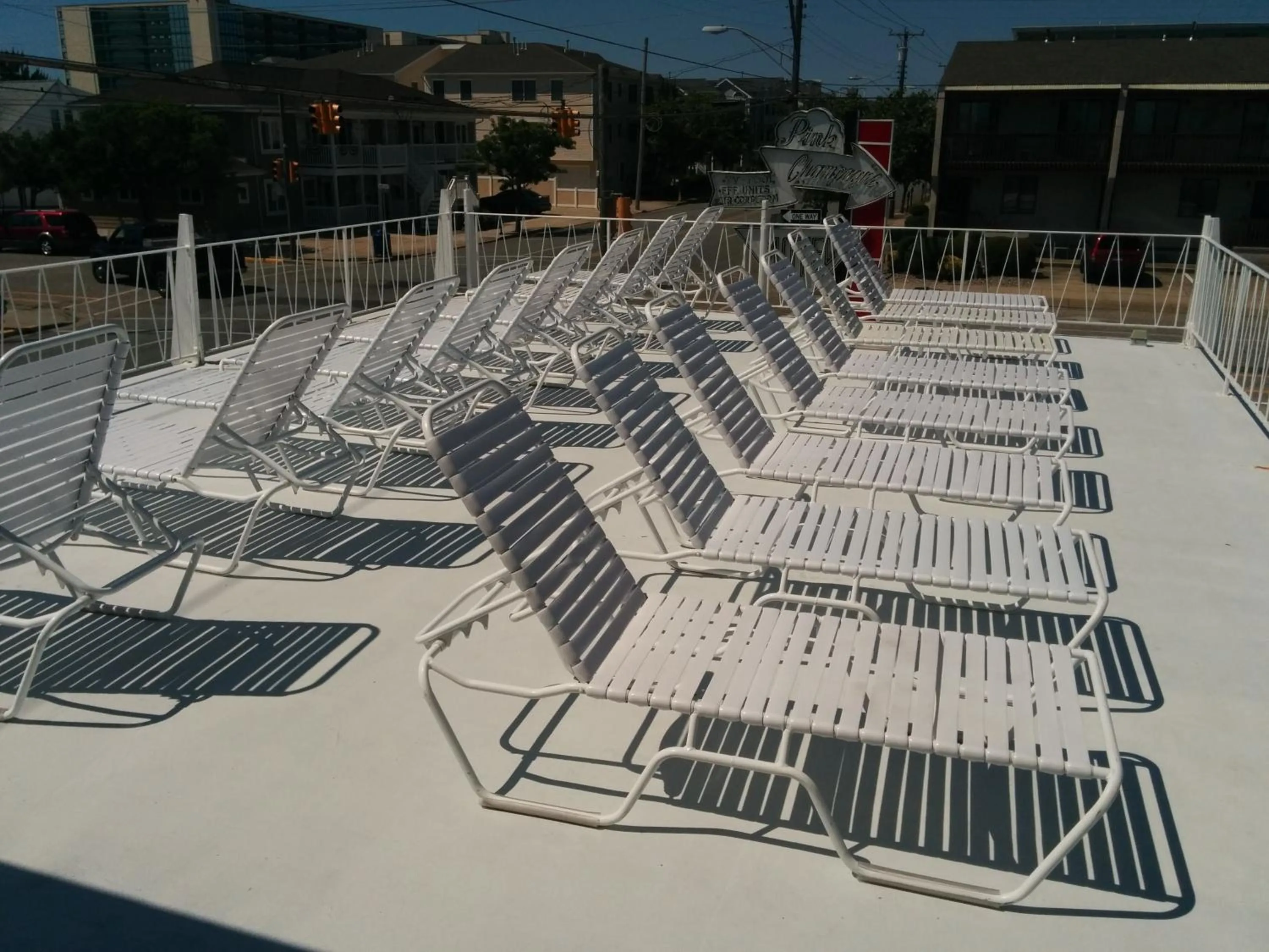 Balcony/Terrace in Pink Champagne Motel