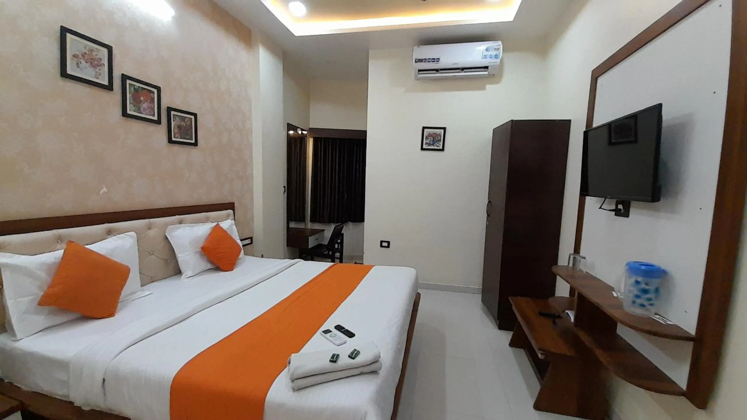 Bed in Hotel Sun Palace