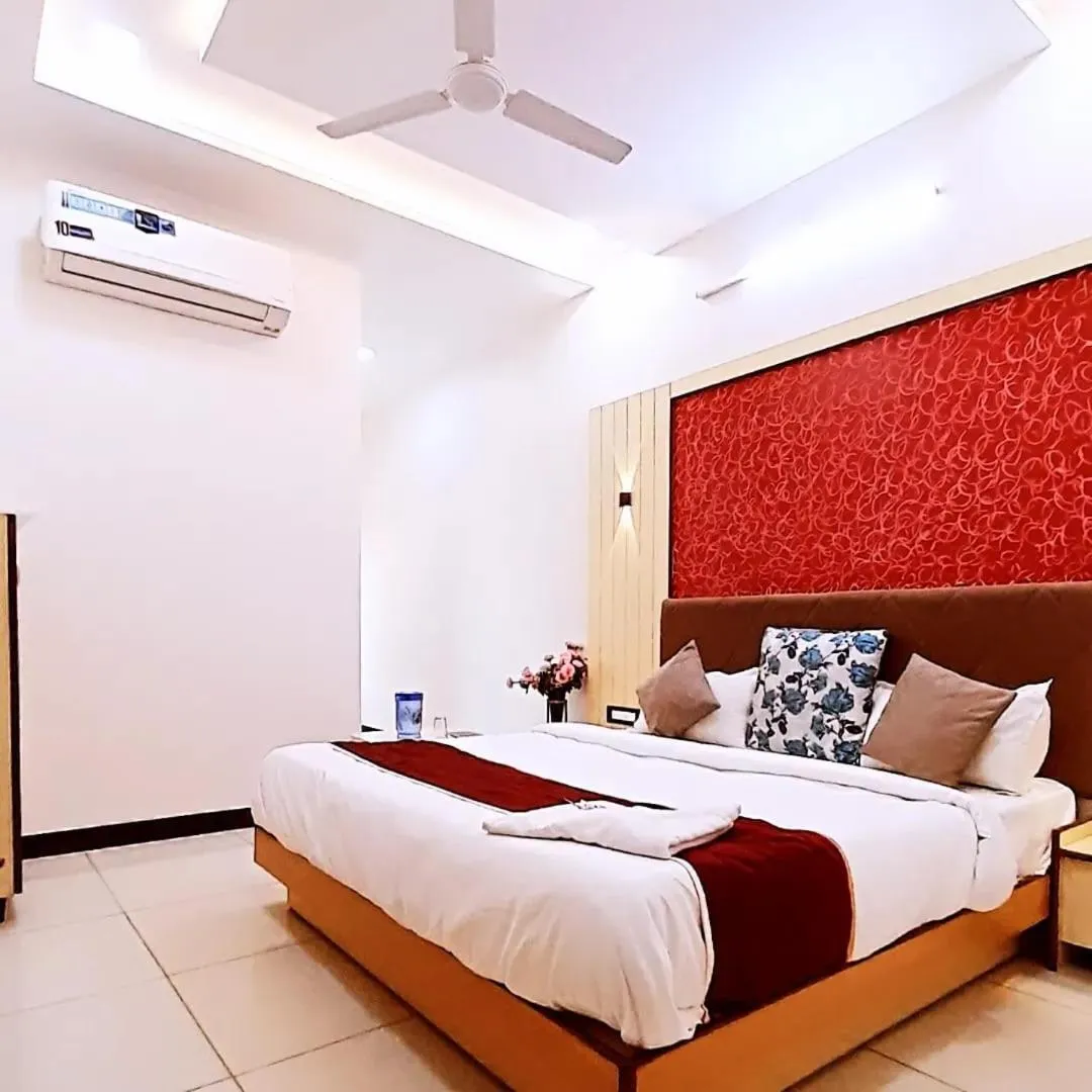 Bed in Hotel Sun Palace