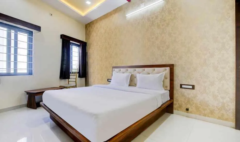 Bed in Hotel Sun Palace