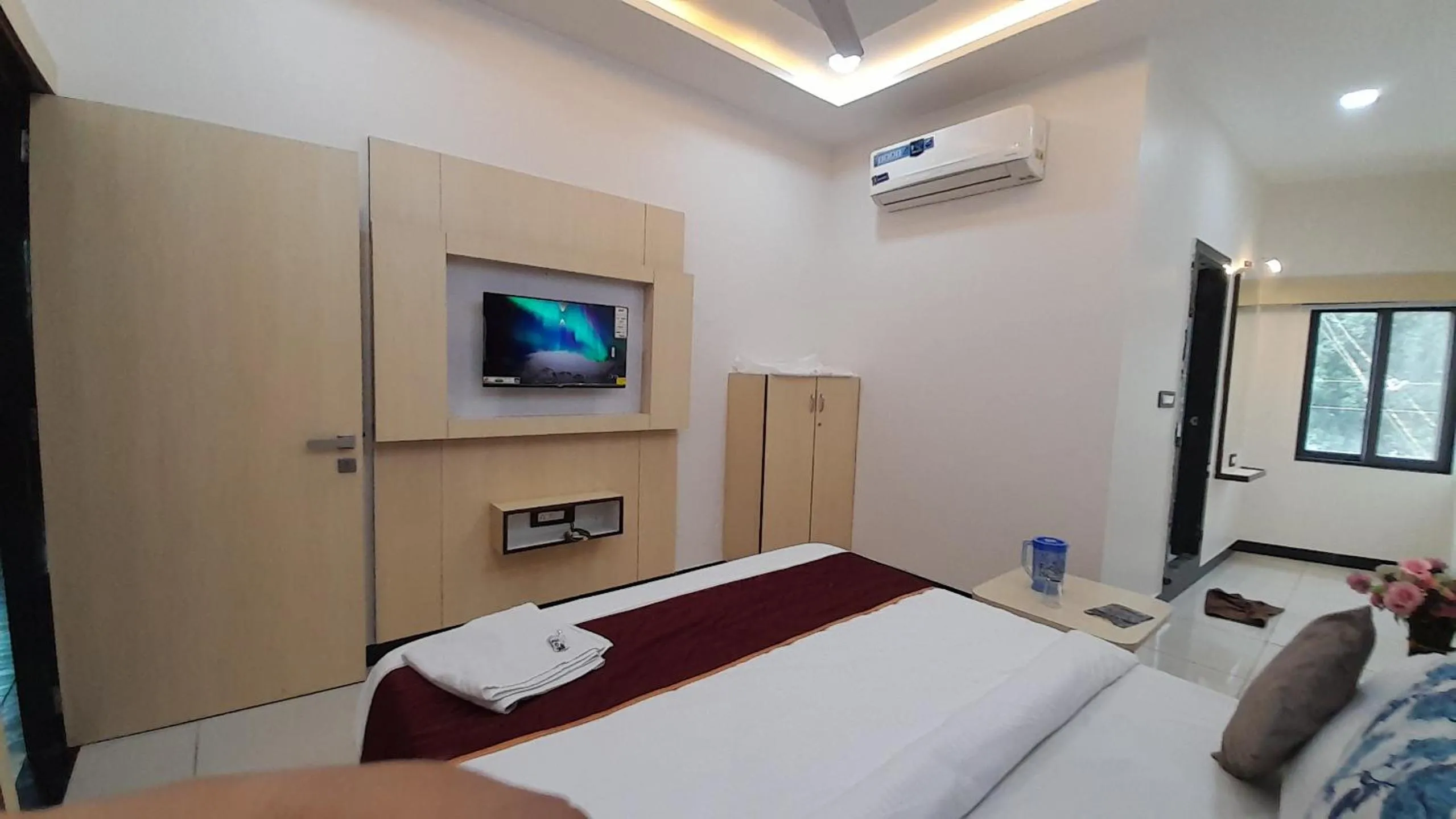 Bed in Hotel Sun Palace