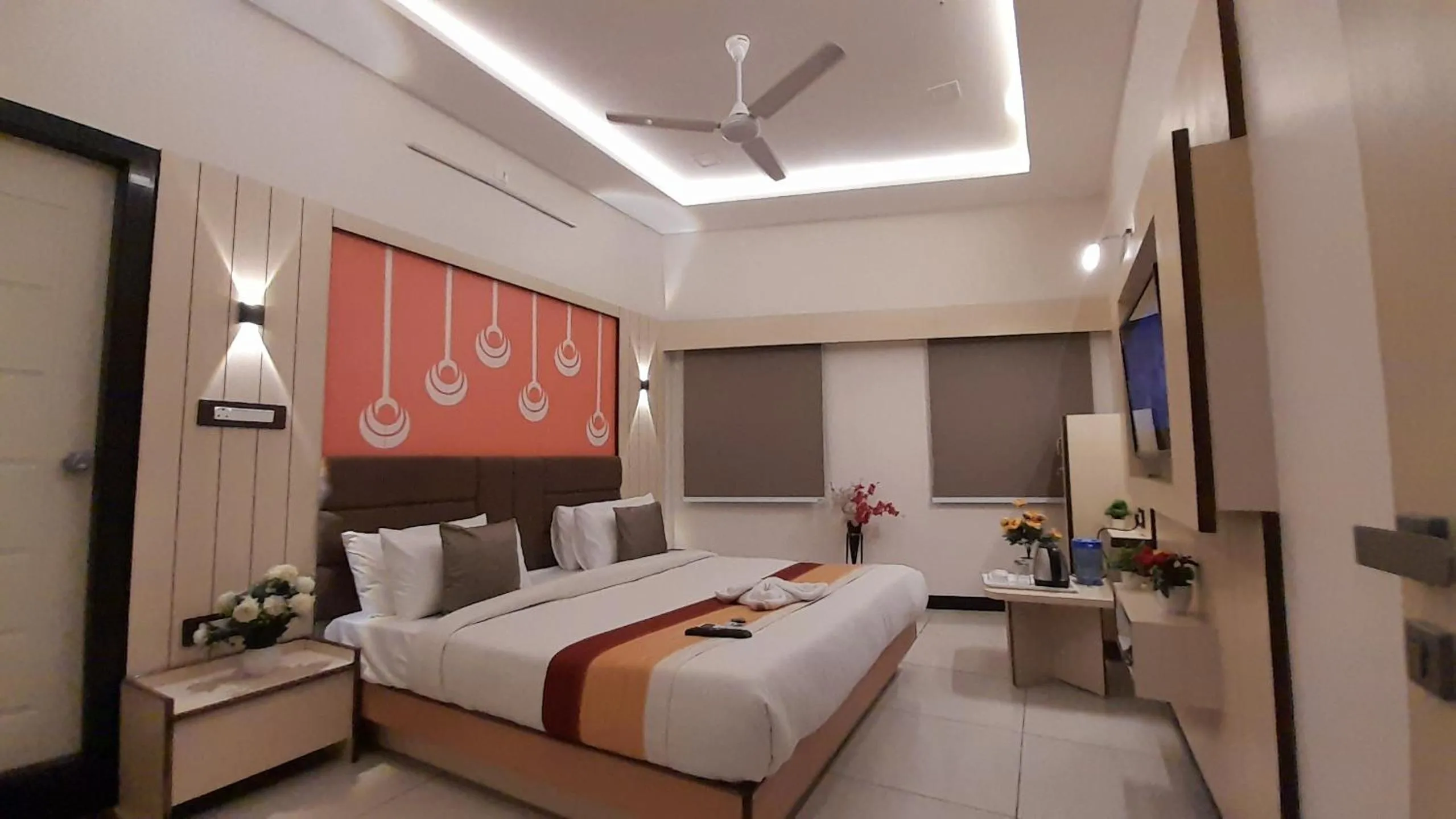 Bed in Hotel Sun Palace