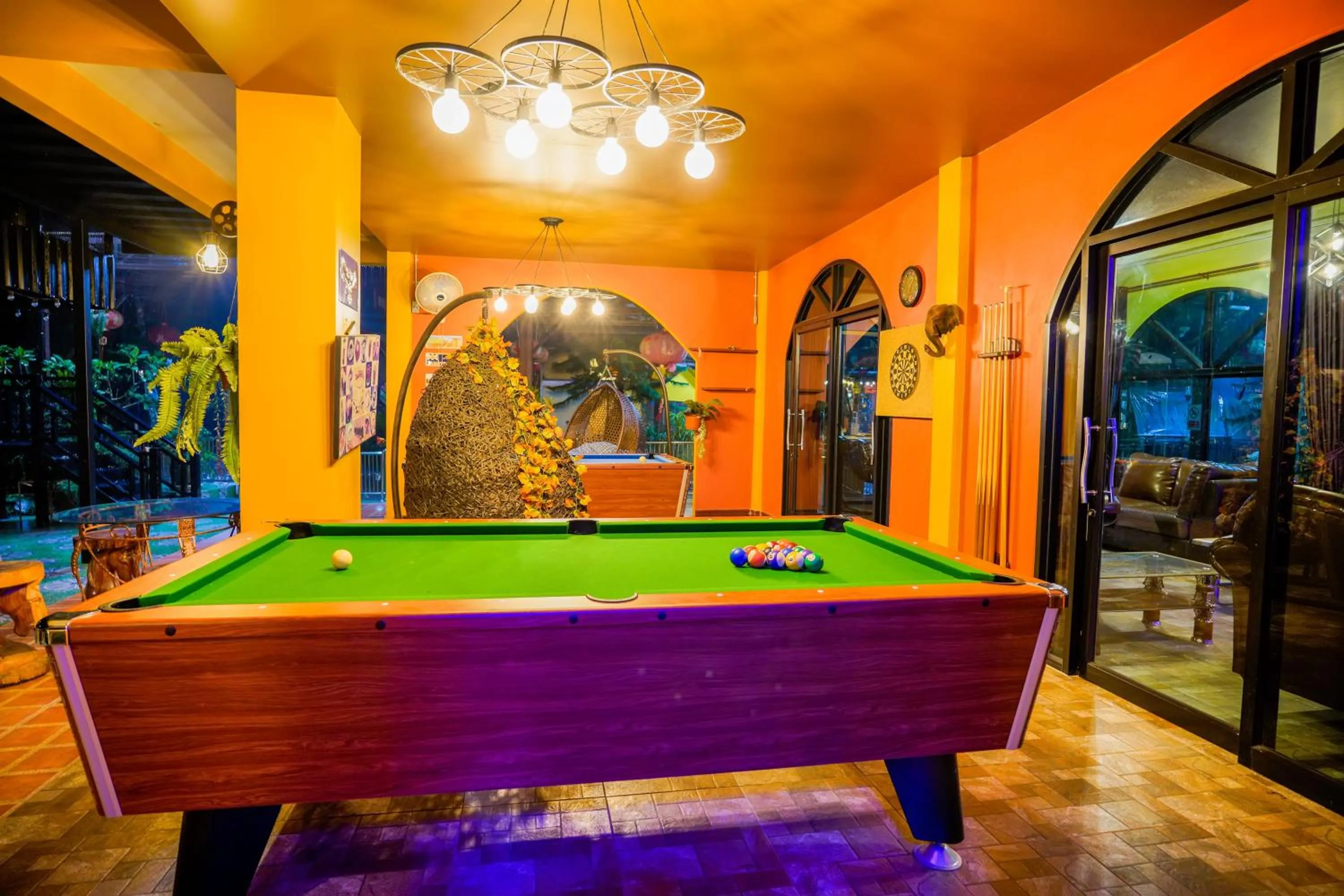 Game Room in Happy Garden Resort Betong