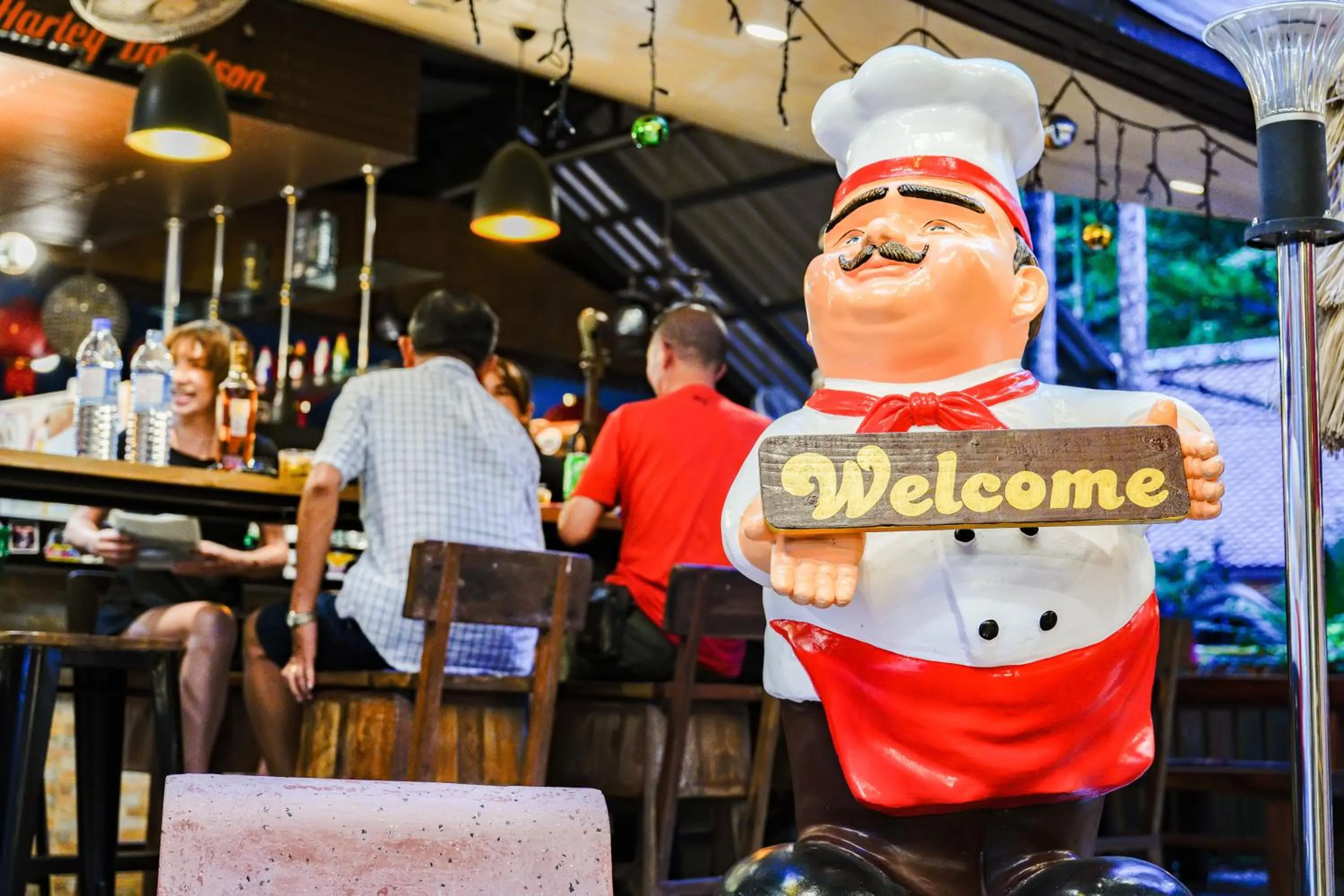 Restaurant/places to eat in Happy Garden Resort Betong