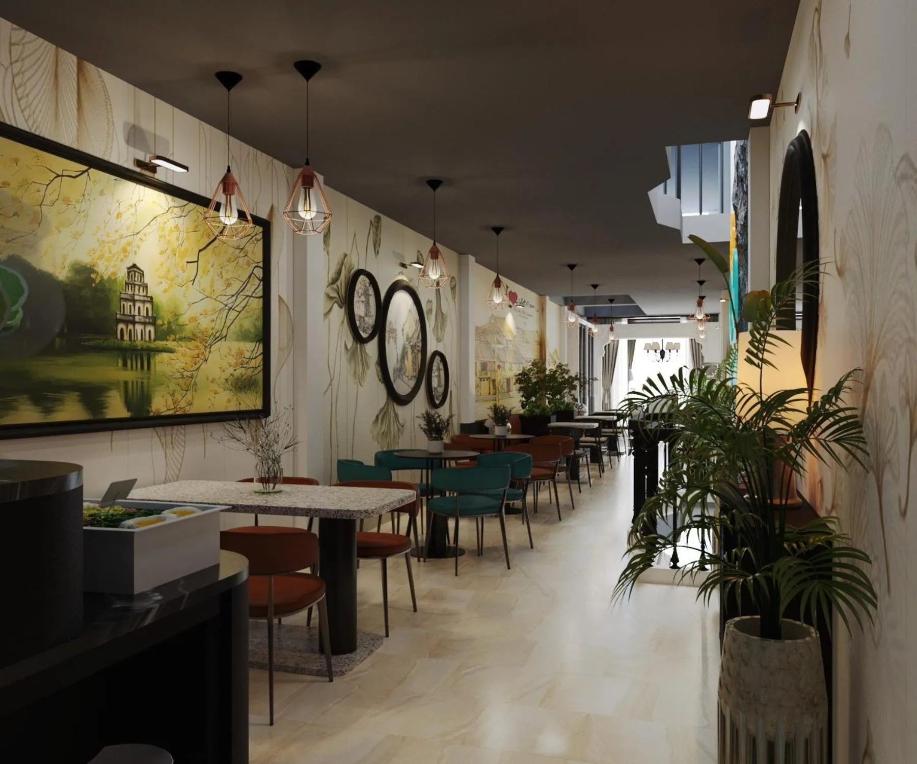 Restaurant/places to eat in Awesome Hanoi Hostel