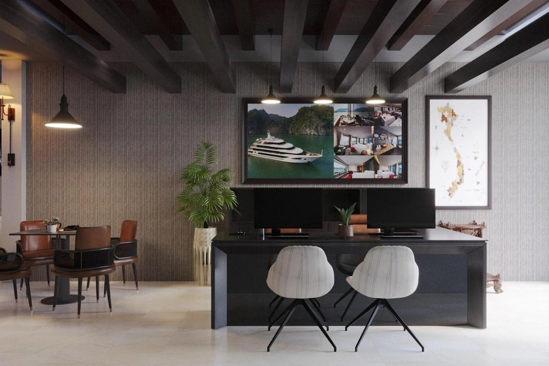 Lobby or reception in Awesome Hanoi Hostel