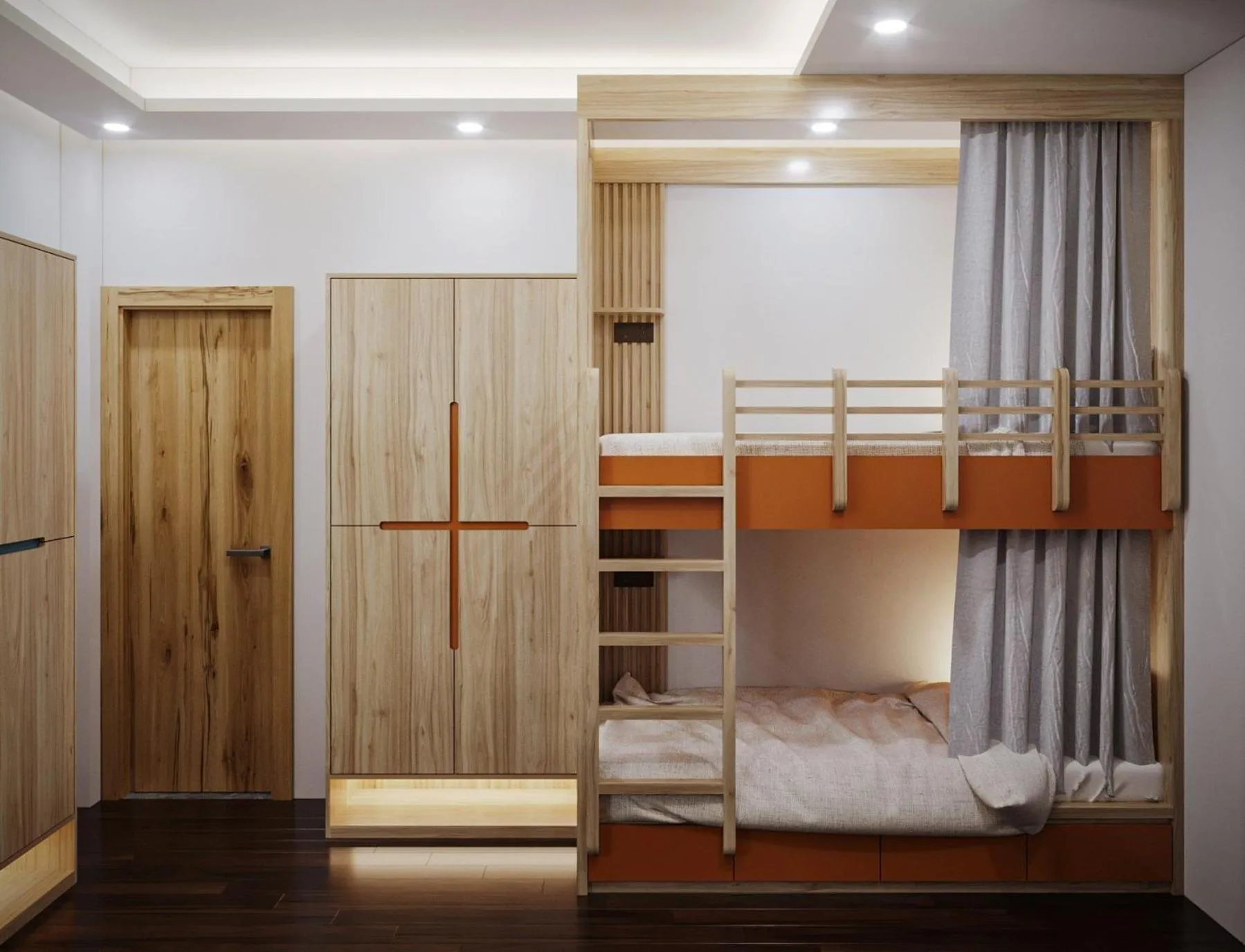 bunk bed, Bed in Awesome Hanoi Hostel