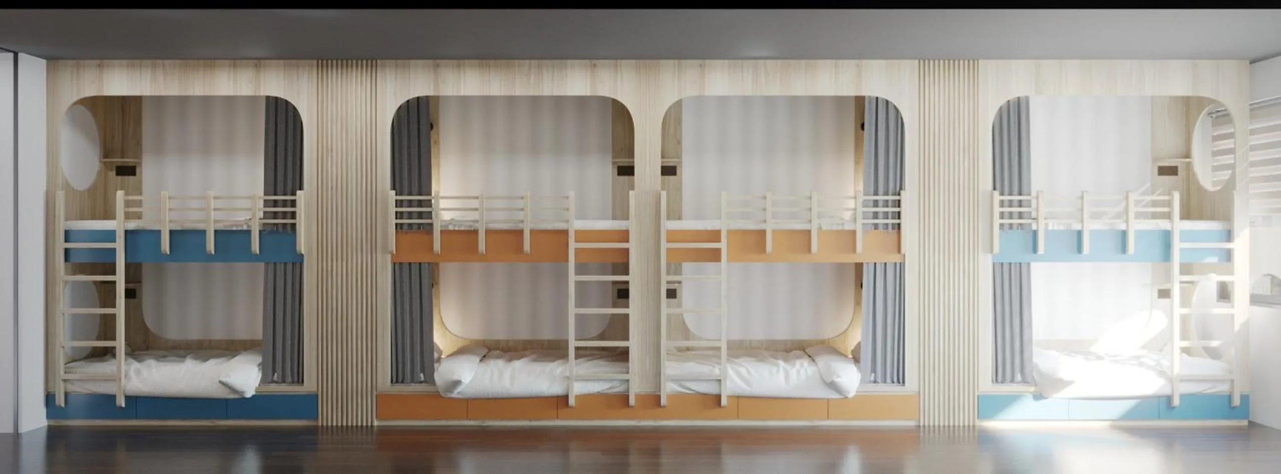 bunk bed, Bed in Awesome Hanoi Hostel