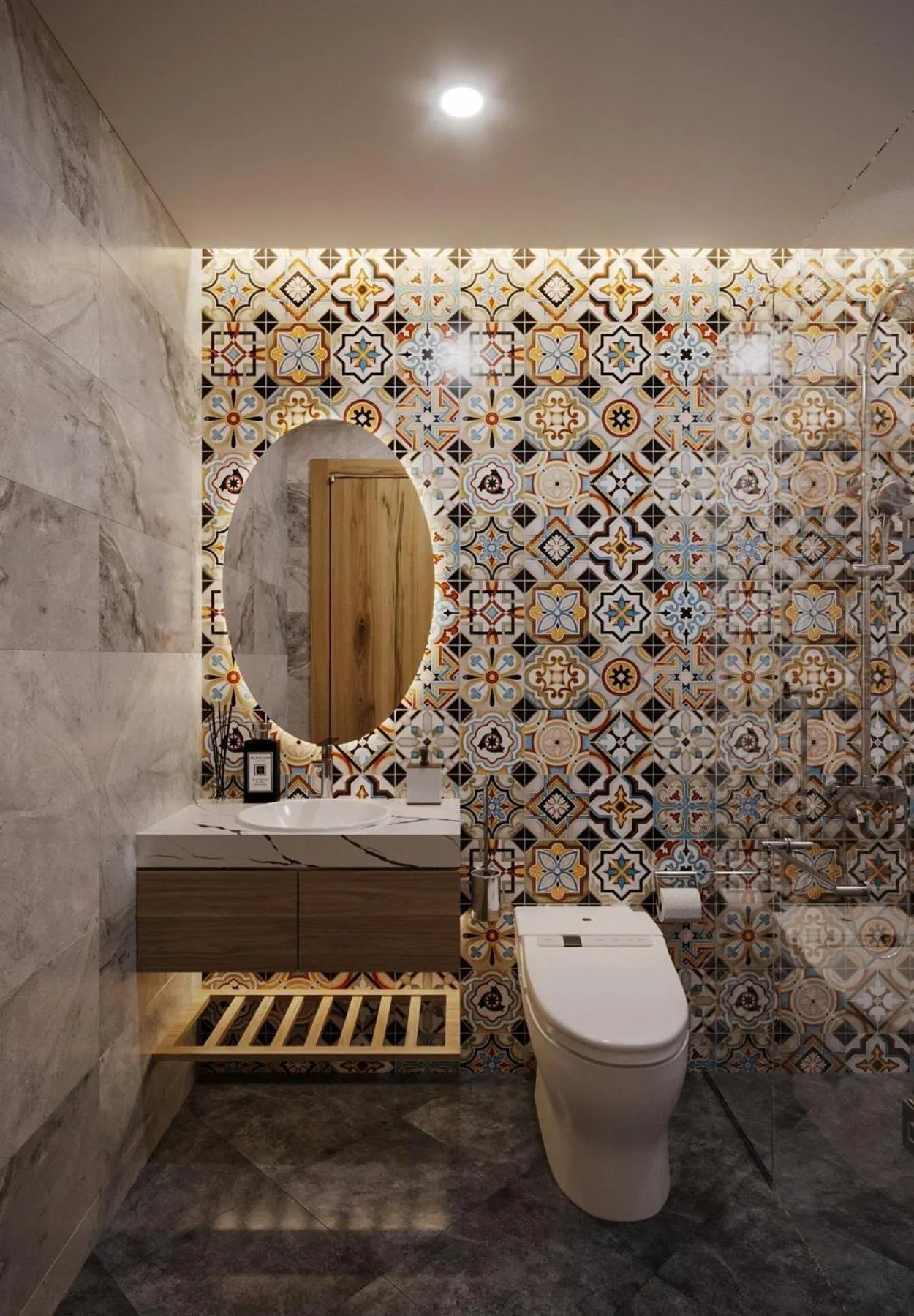 Toilet in Awesome Hanoi Hostel