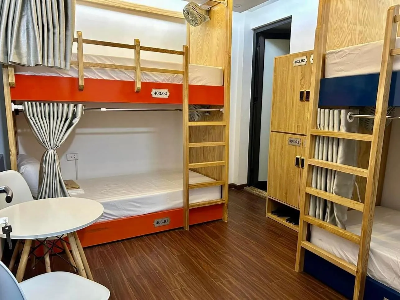 bunk bed, Bed in Awesome Hanoi Hostel