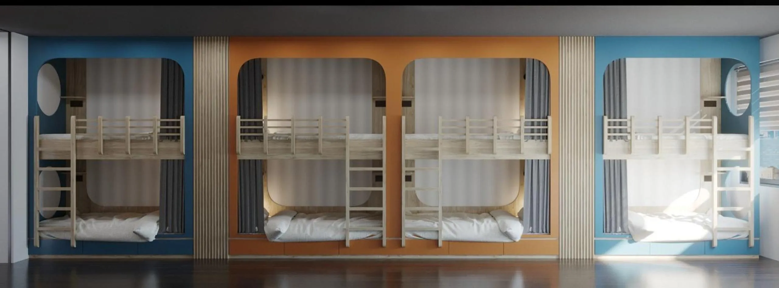 bunk bed, Bed in Awesome Hanoi Hostel