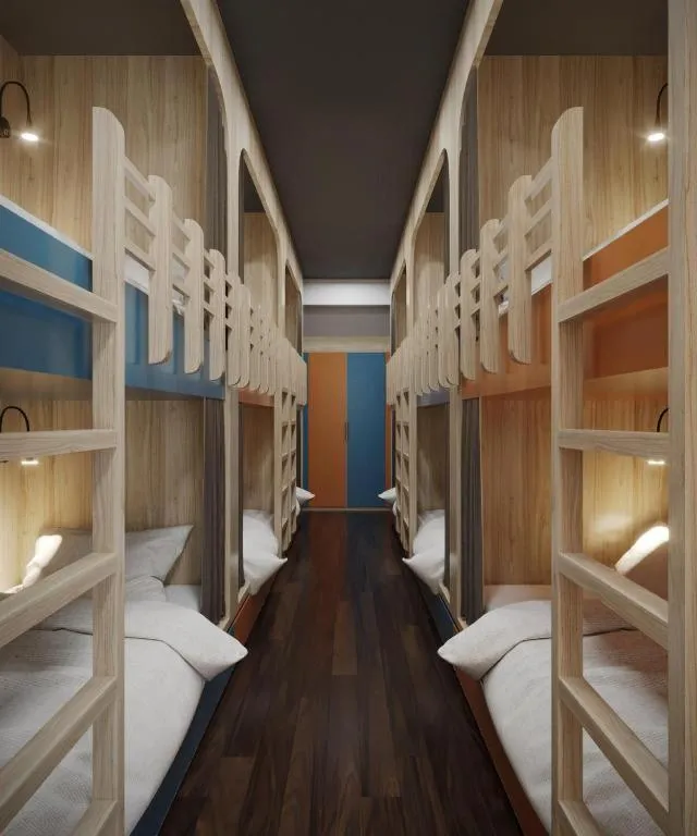 Bed in Awesome Hanoi Hostel