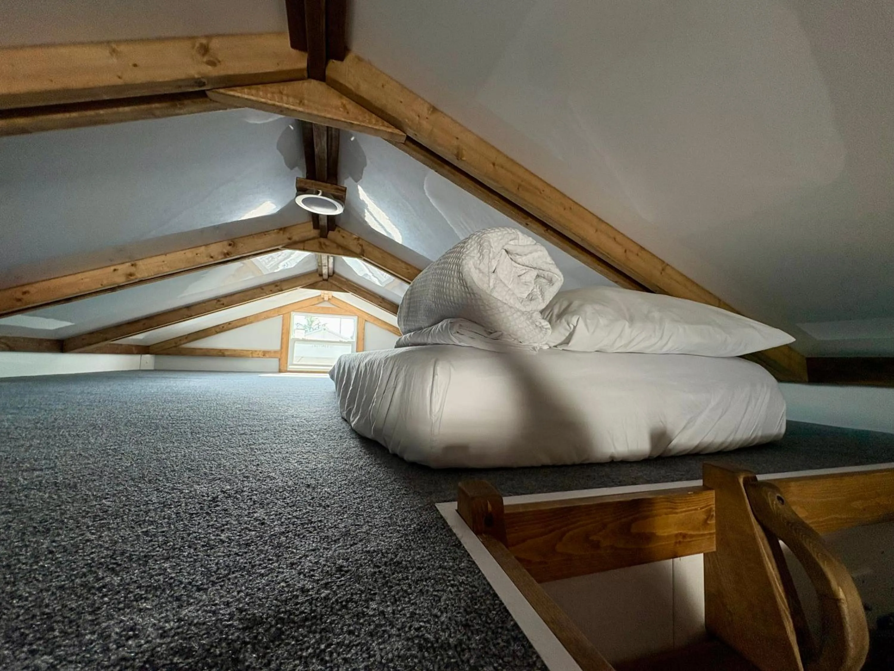 Bed in Captain Pip's Marina & Hideaway