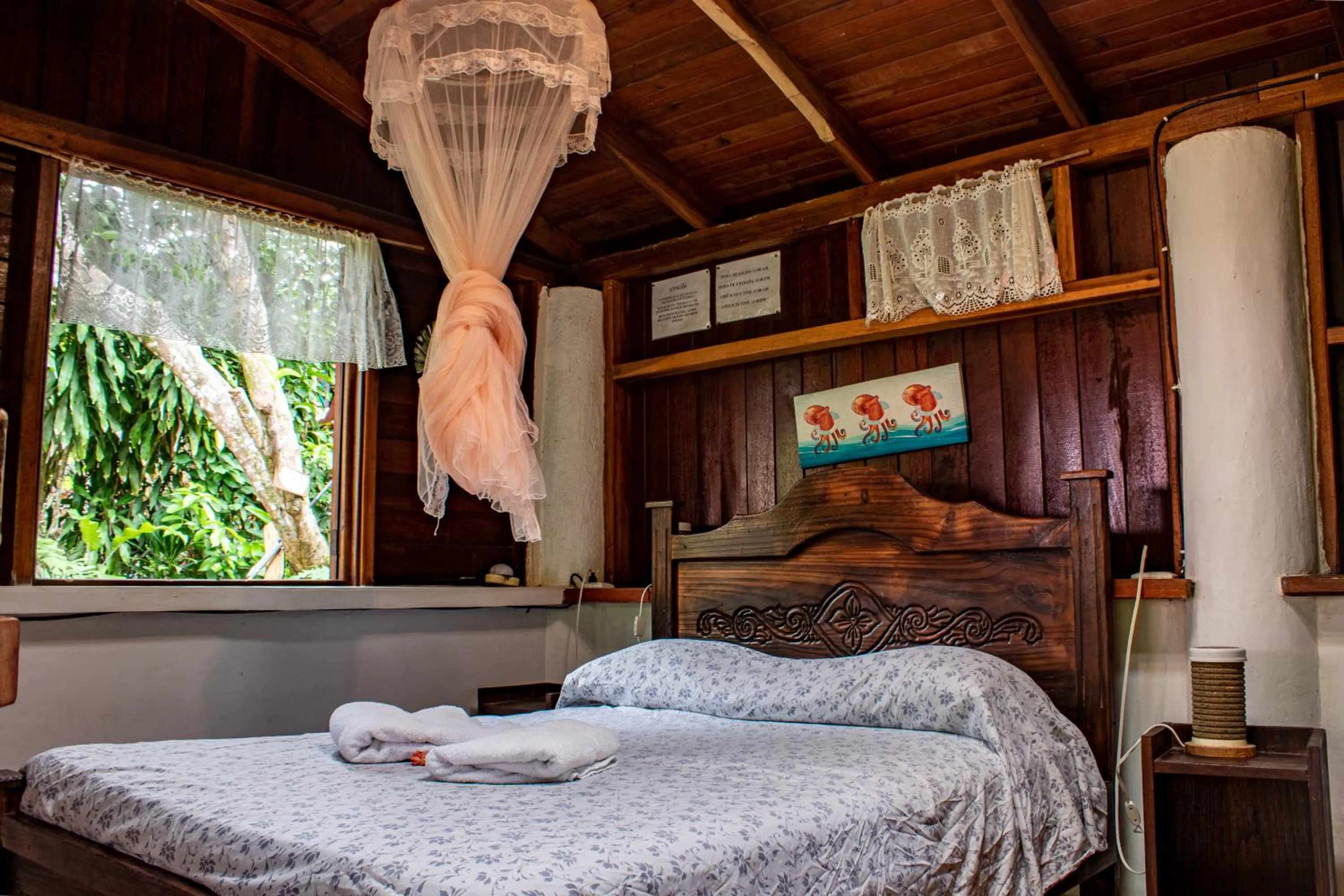 Bed in Chalet Y Cabinas Hibiscus