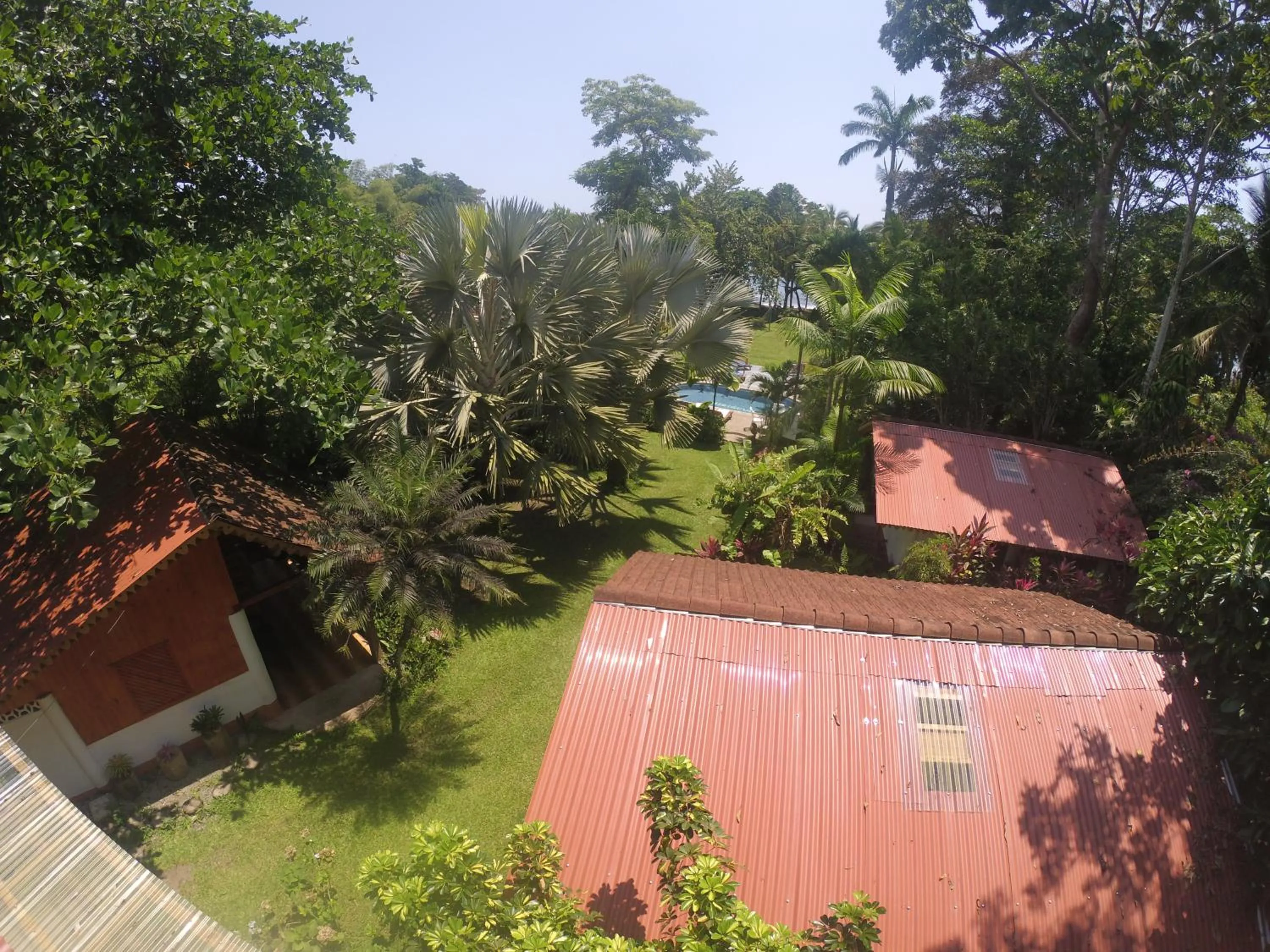 Garden view in Chalet Y Cabinas Hibiscus