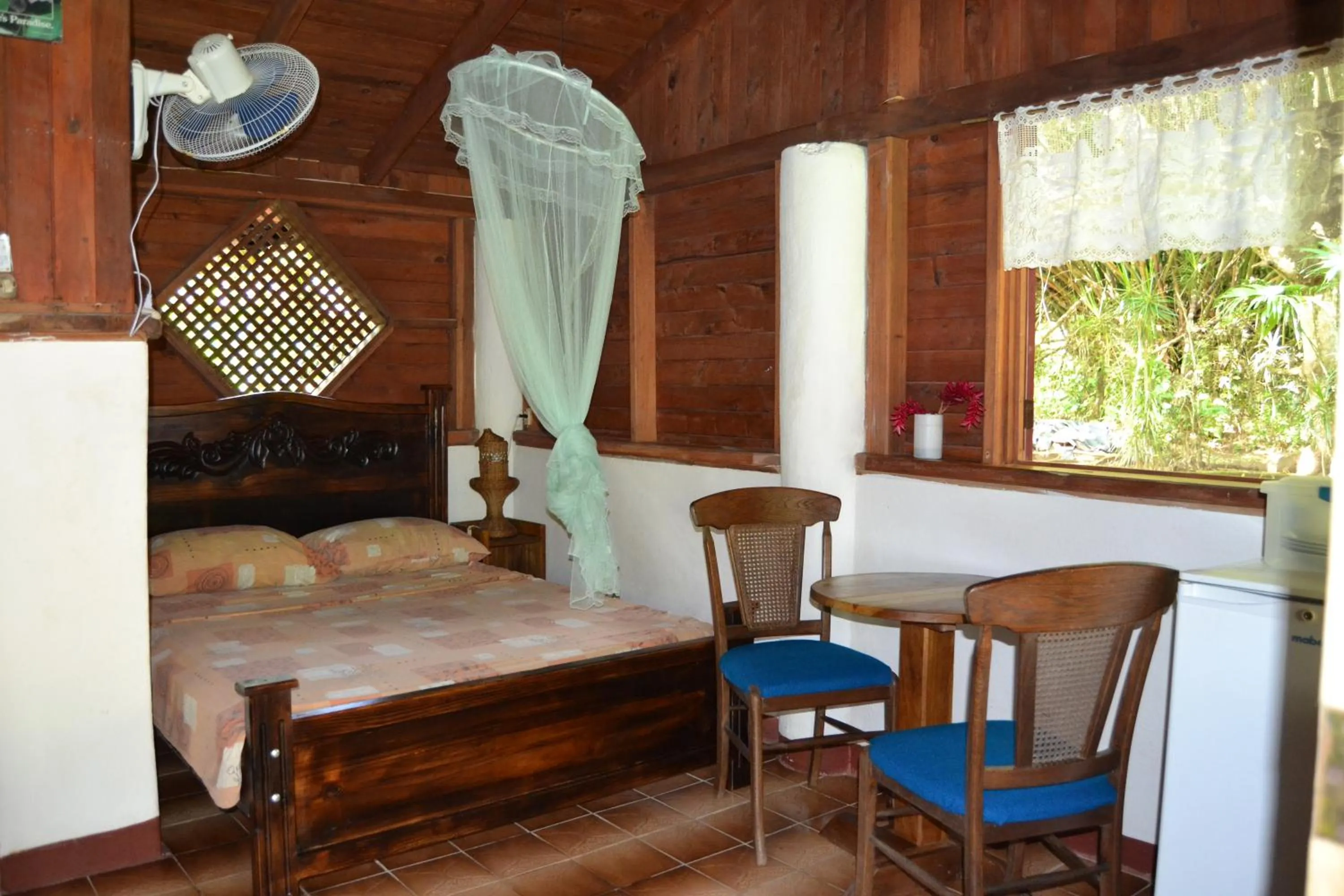 Bed in Chalet Y Cabinas Hibiscus