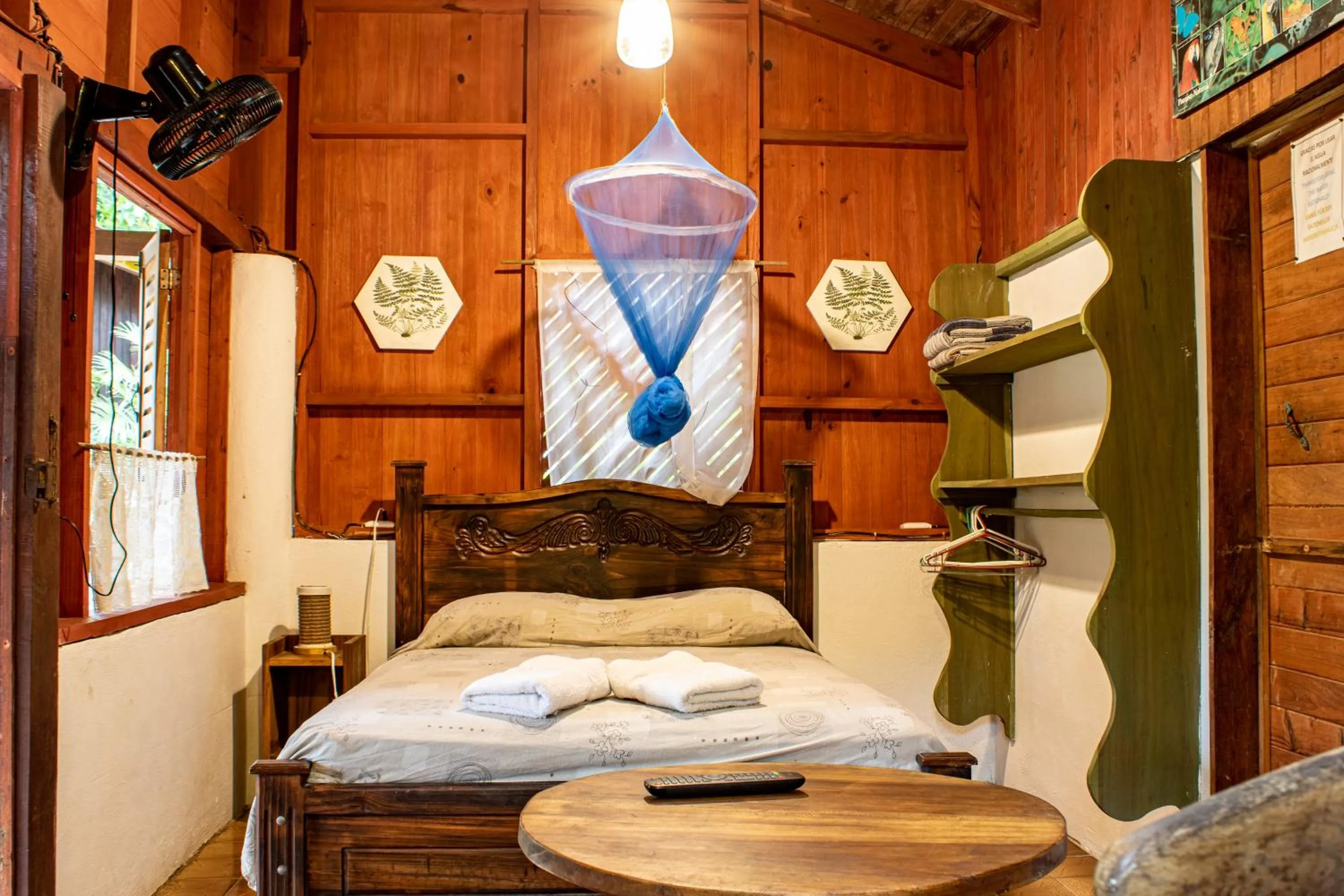 Bed in Chalet Y Cabinas Hibiscus
