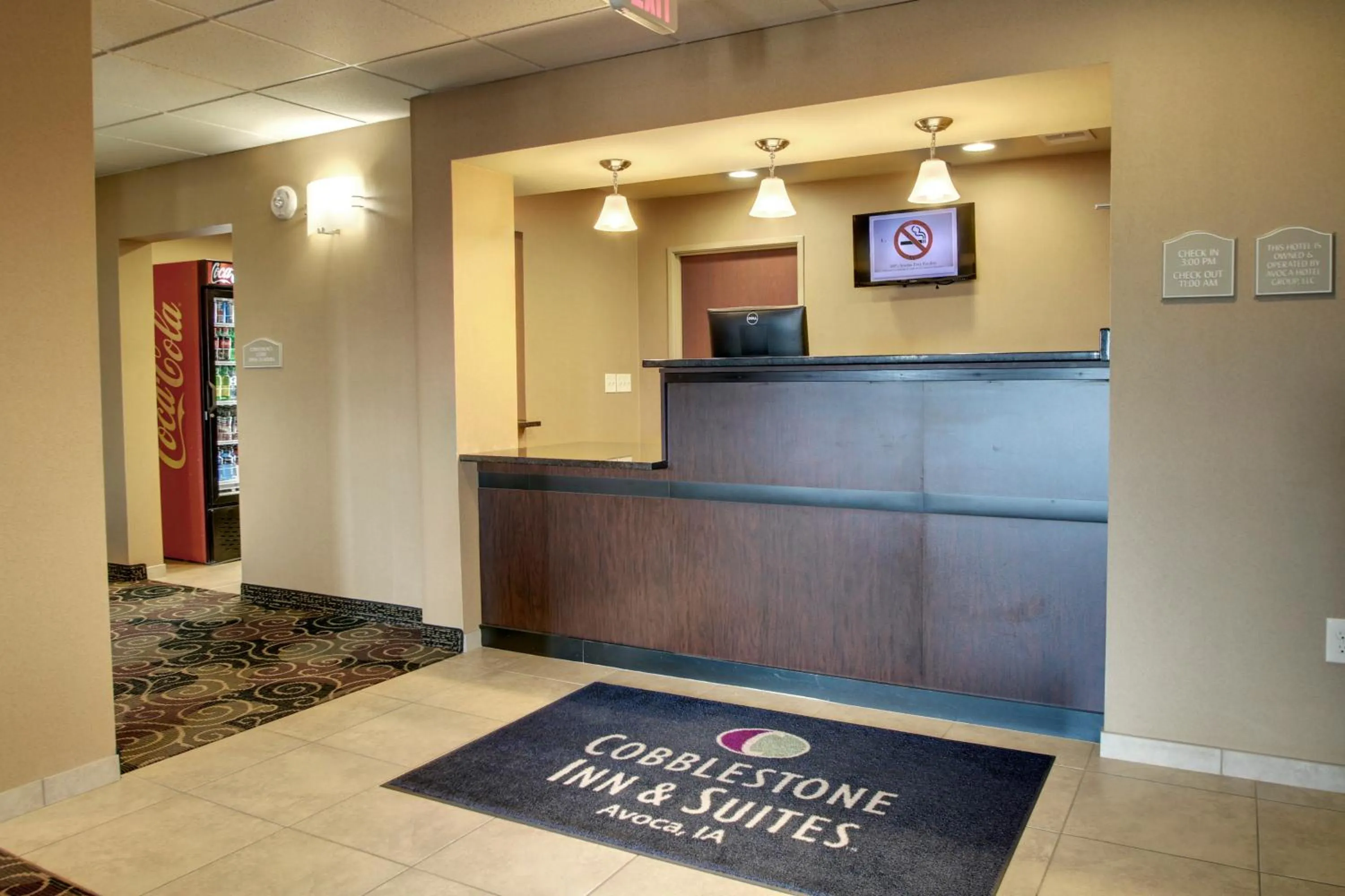 Lobby or reception in Cobblestone Inn & Suites - Avoca