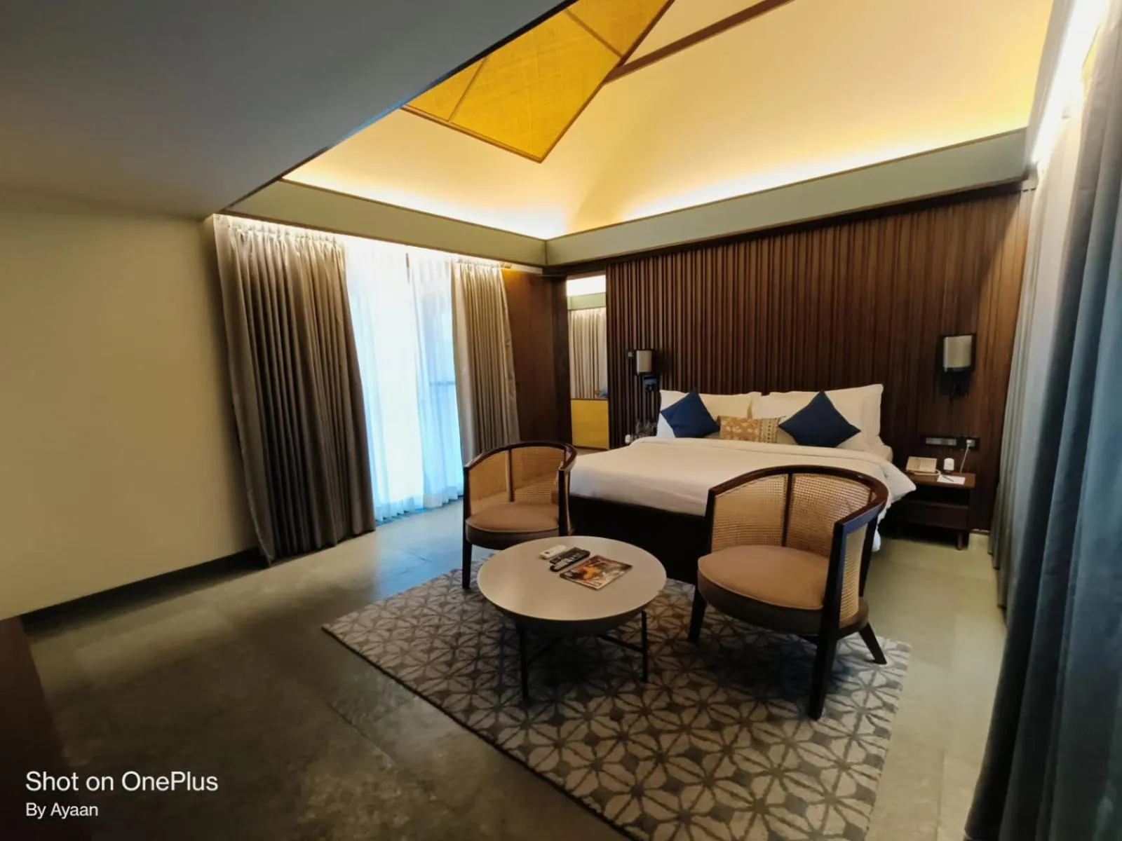 Bed in The Golkonda Resort and Spa