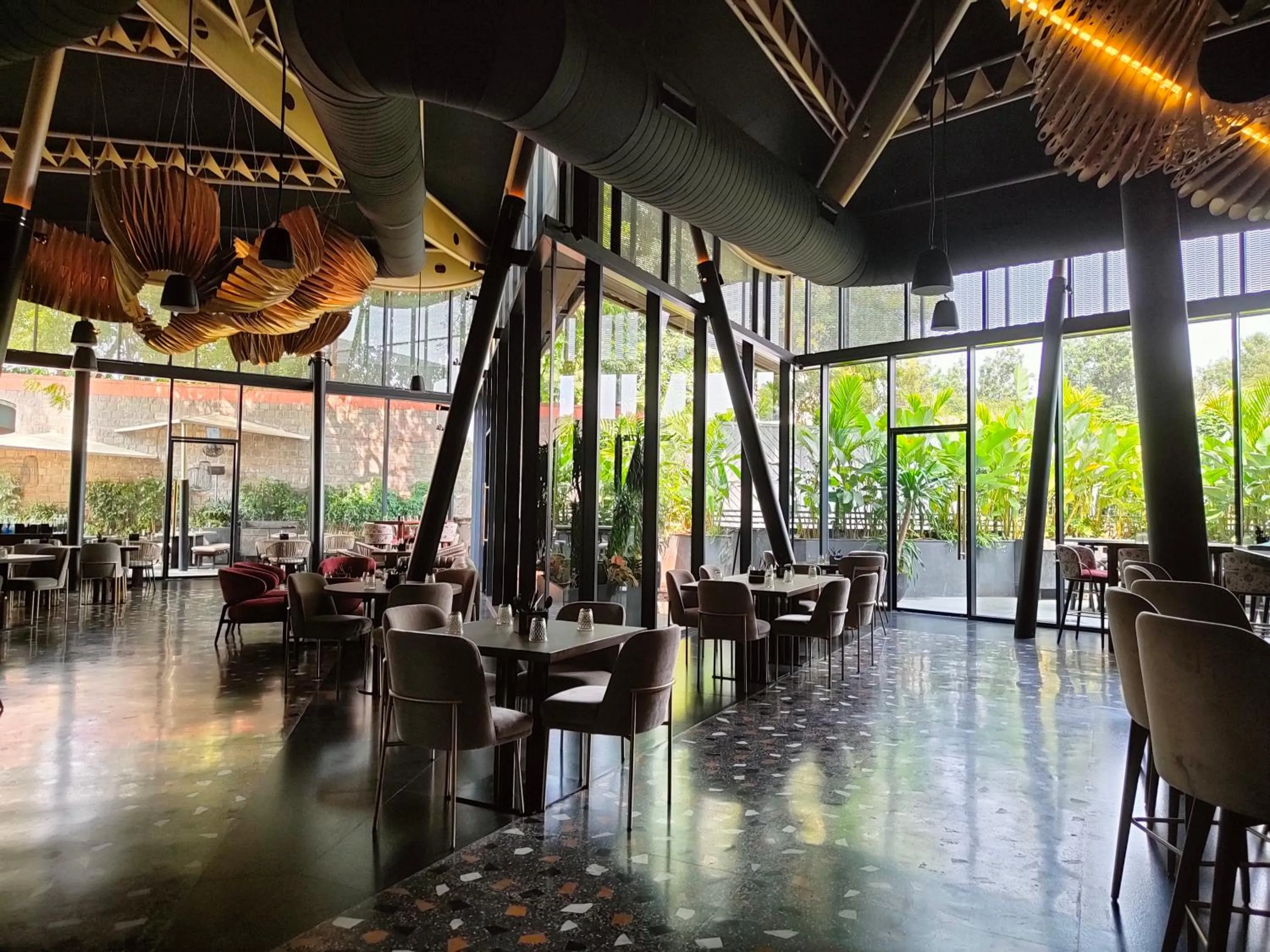 Restaurant/places to eat in The Golkonda Resort and Spa