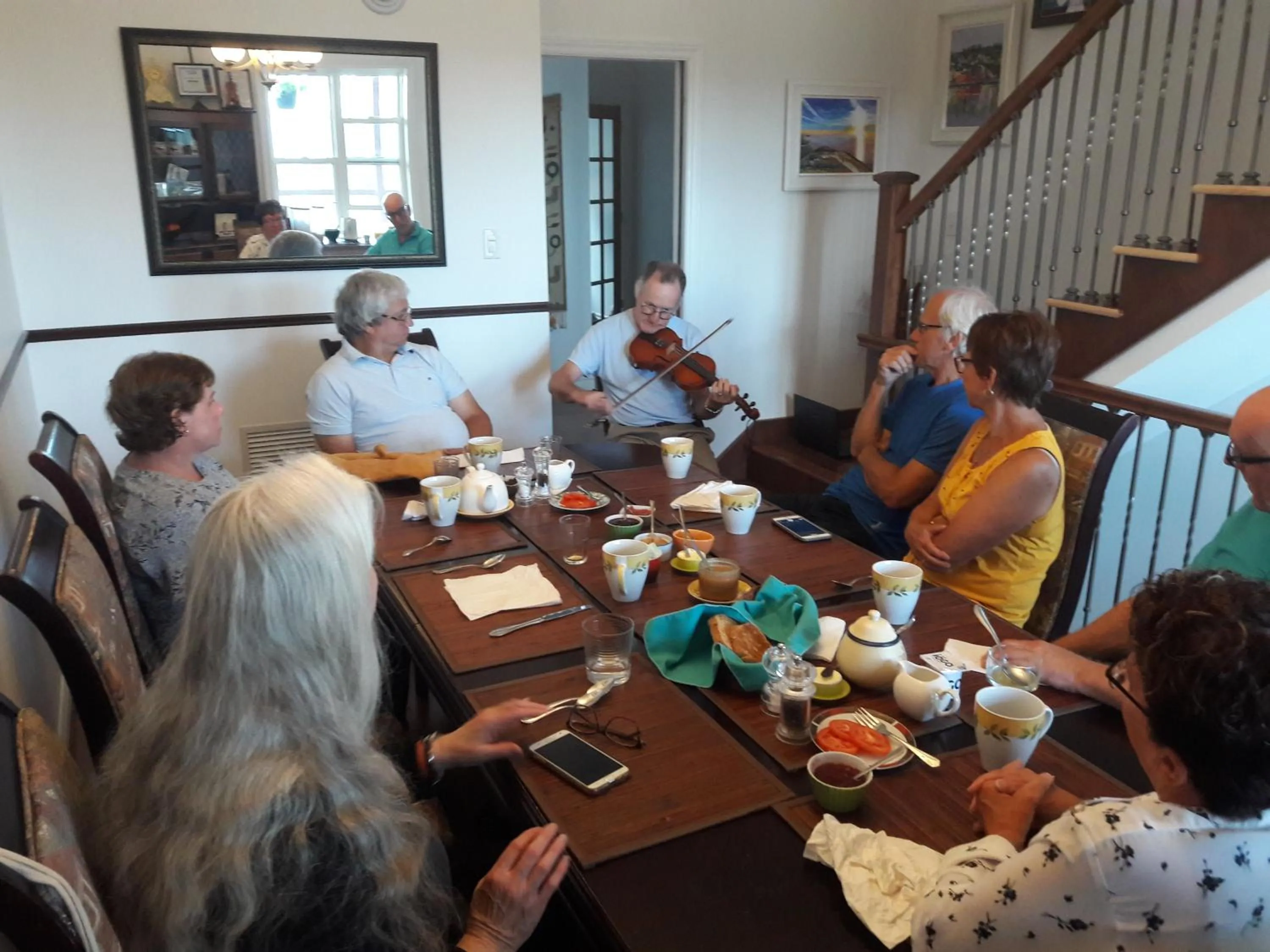 Area and facilities in The Fiddle and the Sea Bed and Breakfast