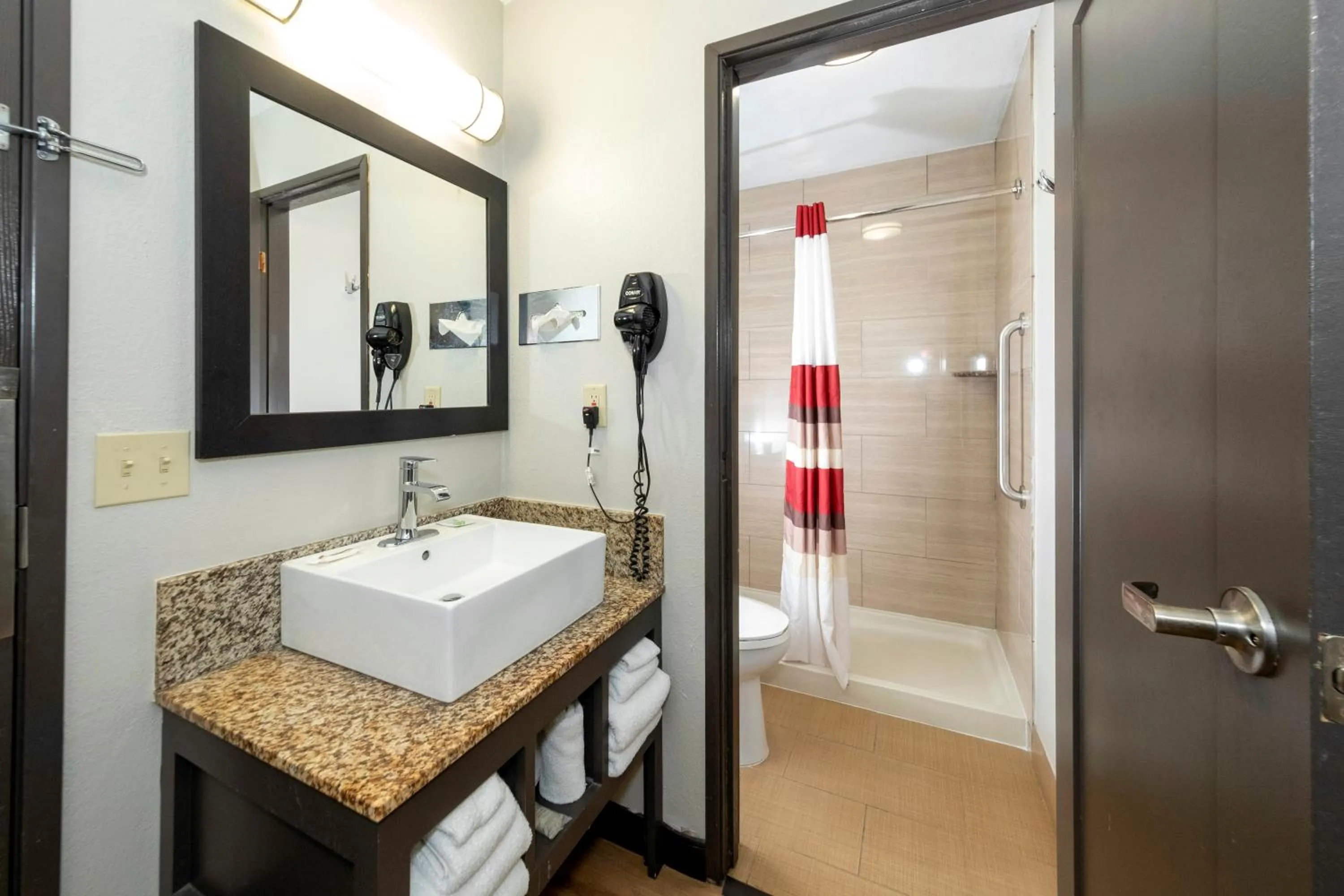 Bathroom in Red Roof Inn PLUS+ Huntsville