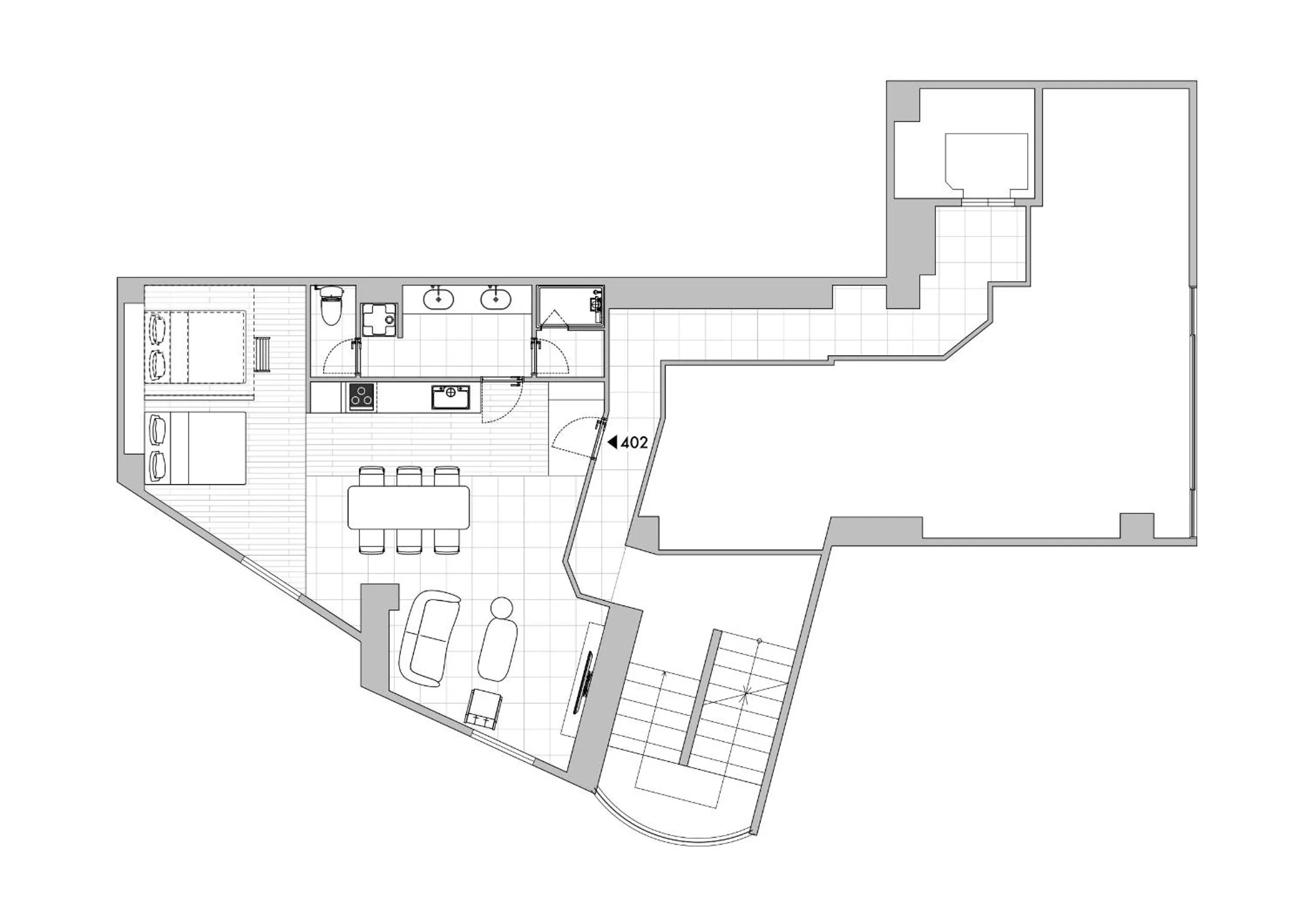 Floor plan in illi Com Shimokitazawa