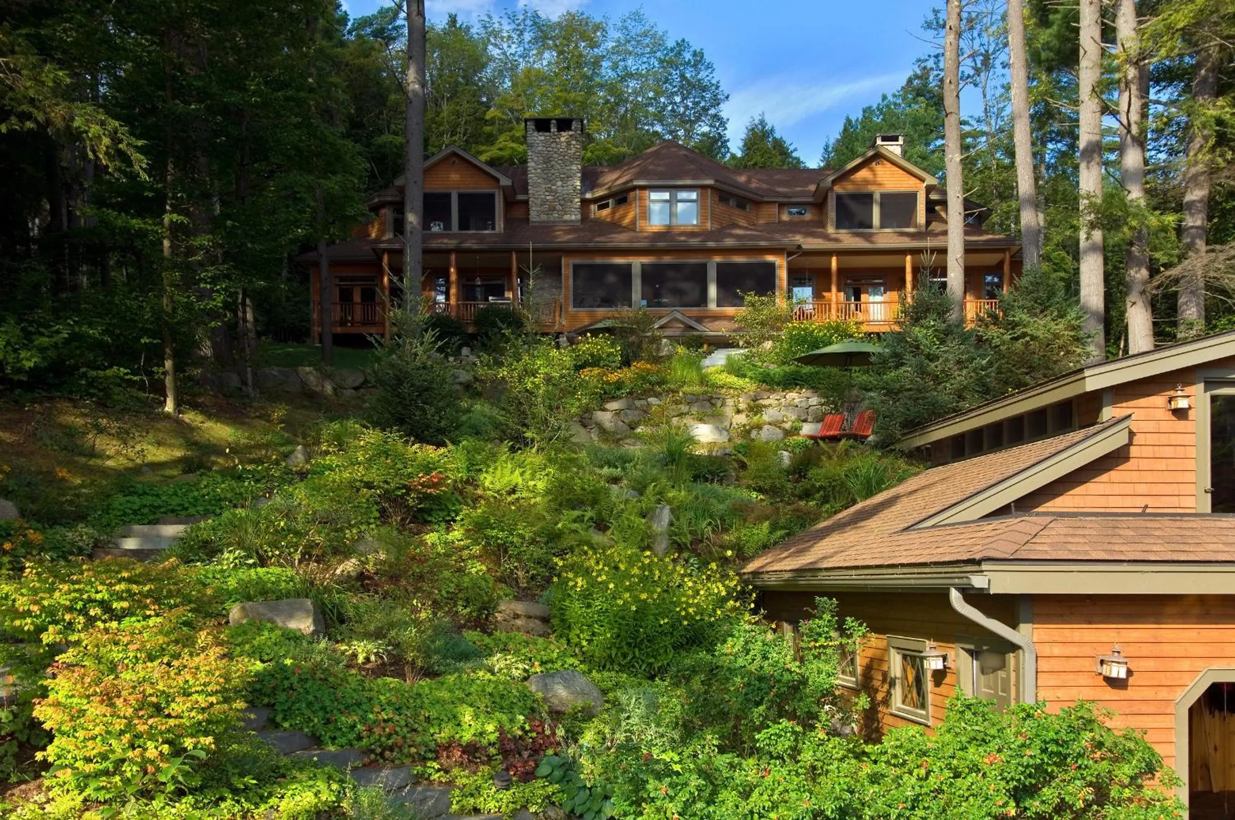 Garden in The Fern Lodge
