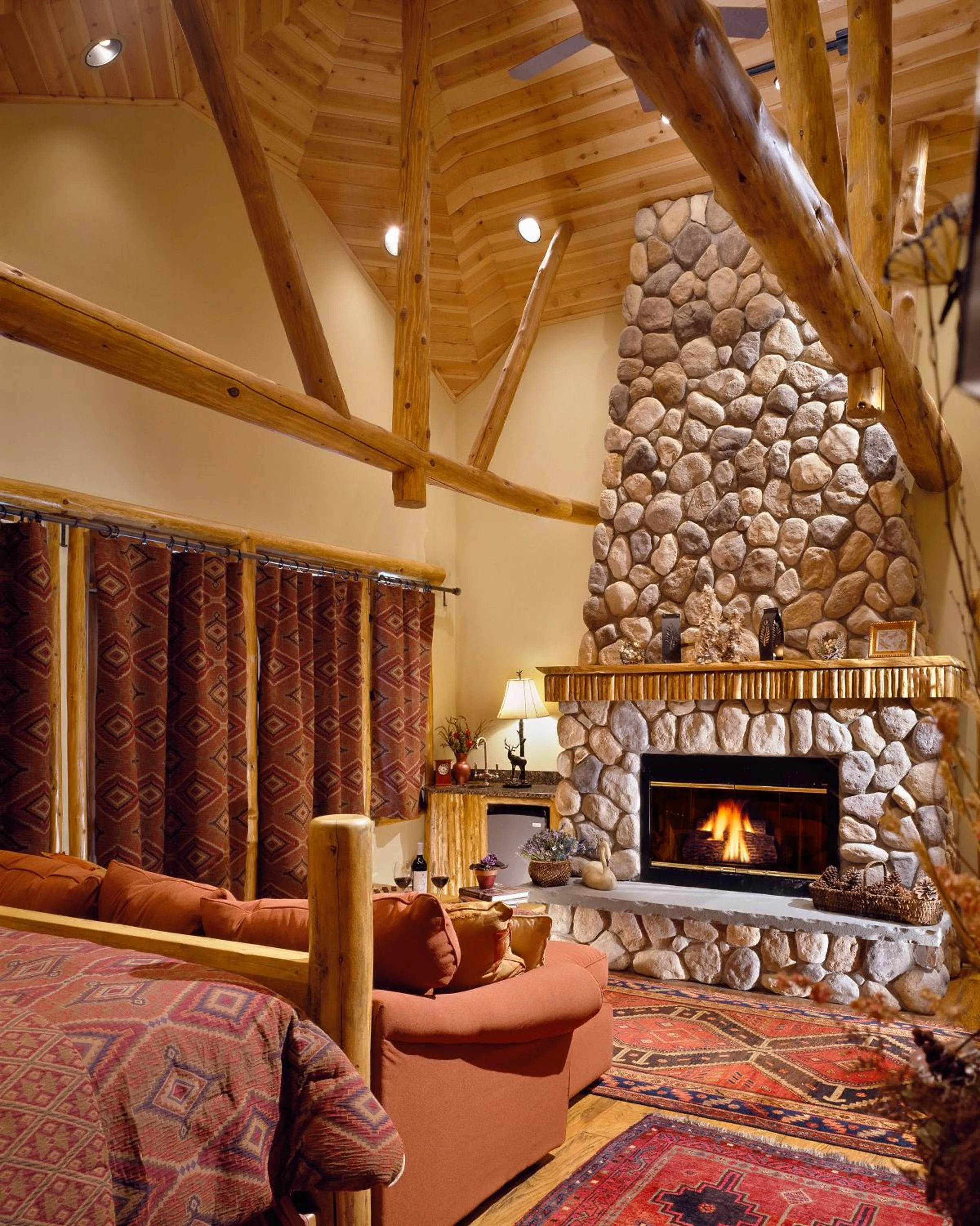 Photo of the whole room in The Fern Lodge