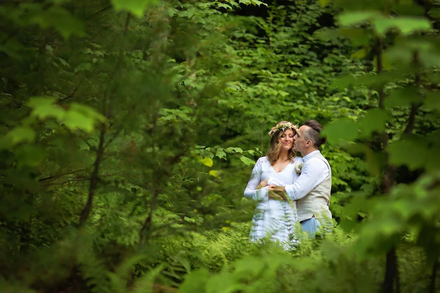 Natural landscape in The Fern Lodge