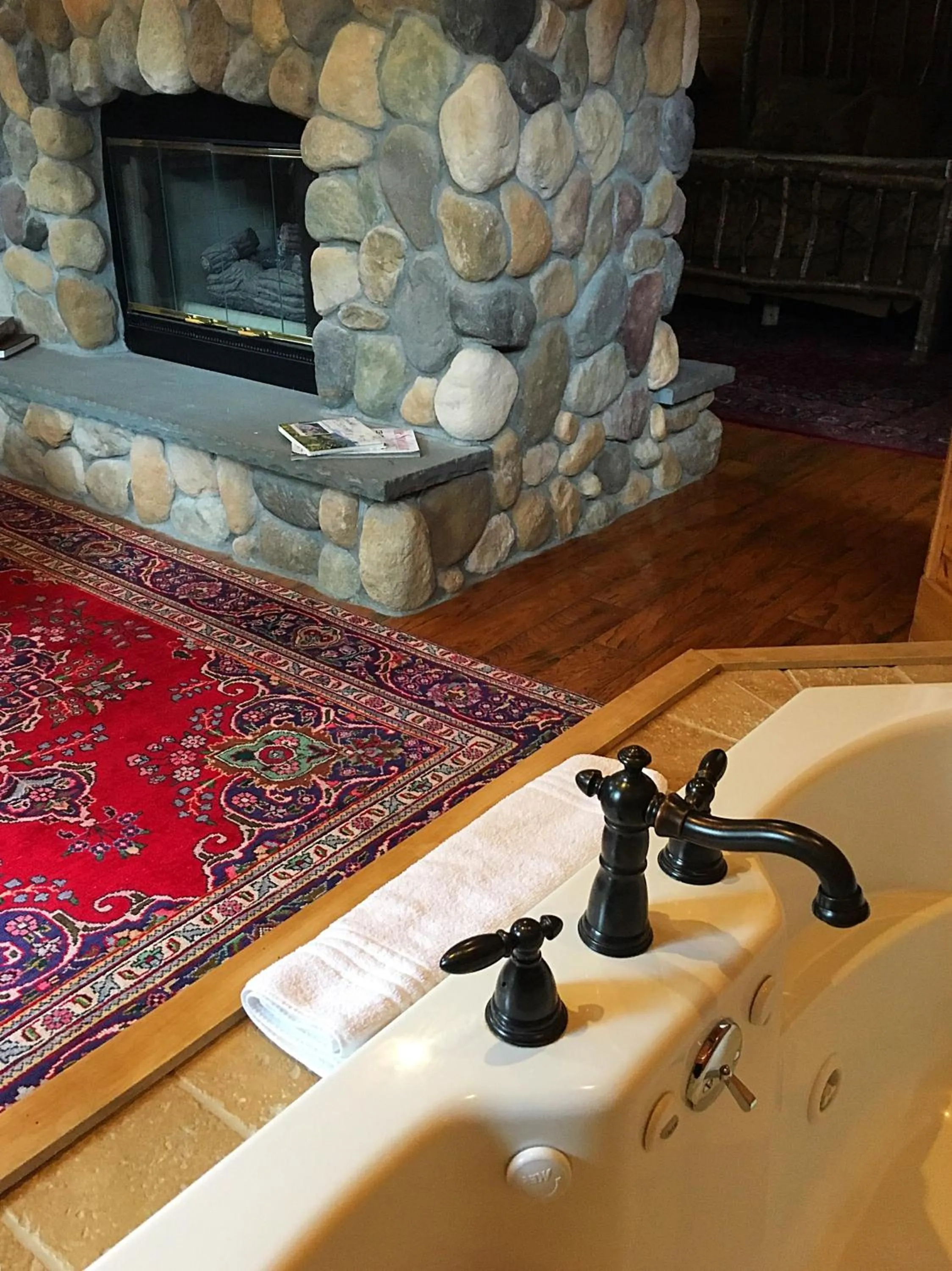 Bedroom in The Fern Lodge