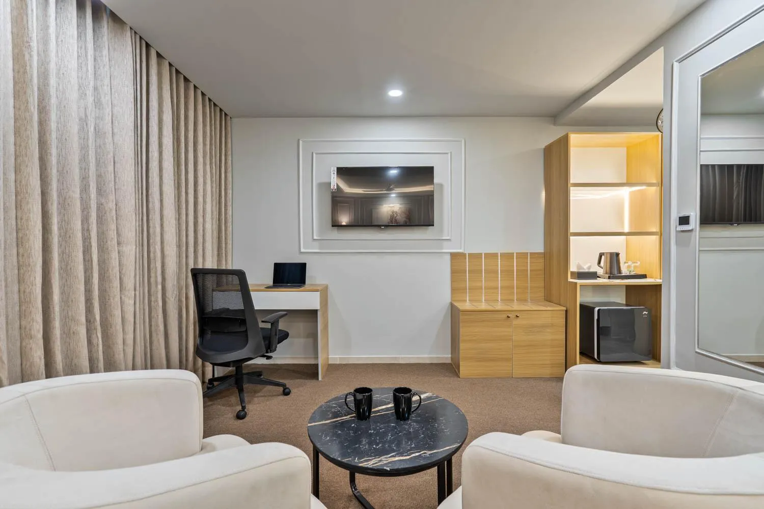 Living room in Yello! Stays ITP