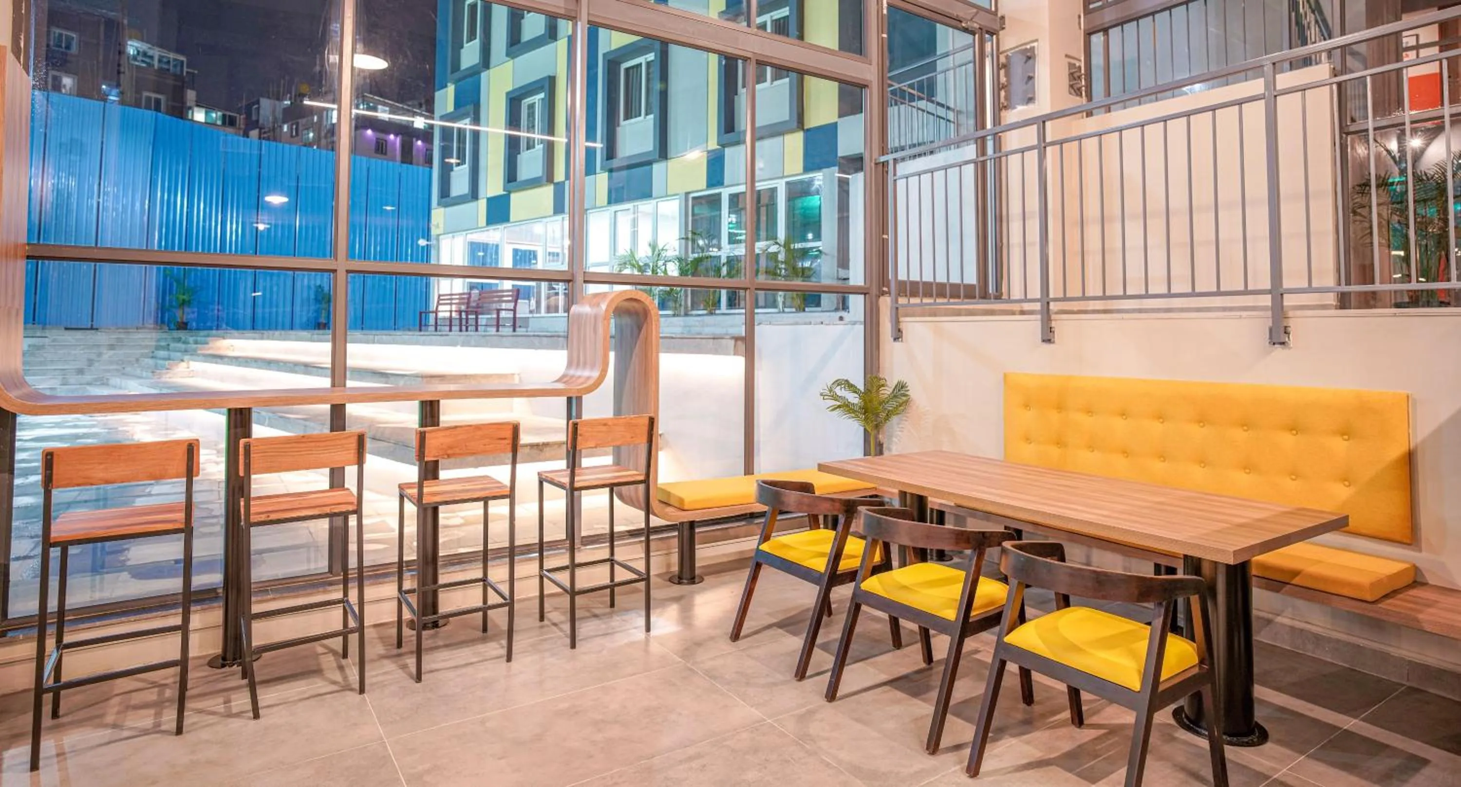 Living room in Yello! Stays ITP