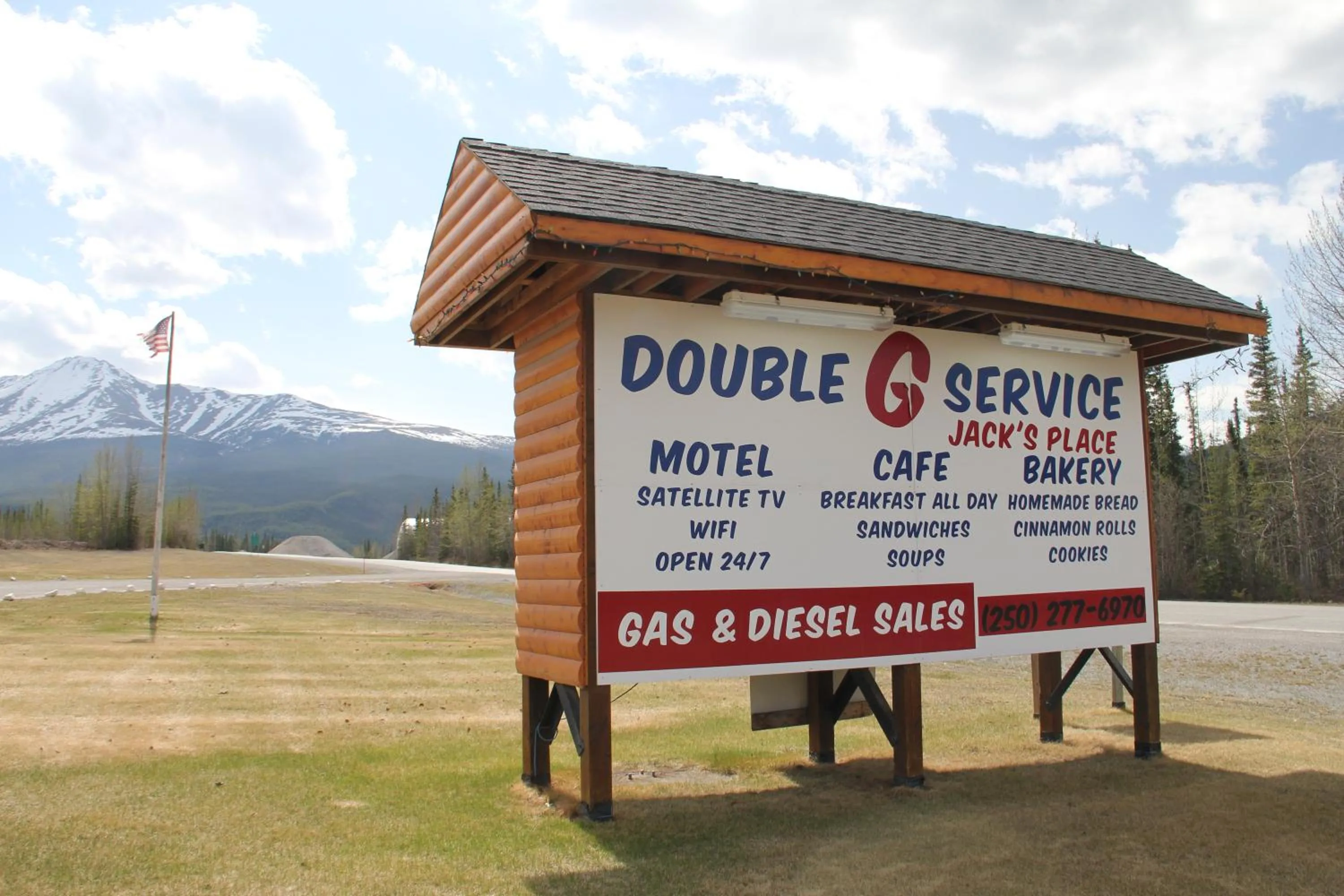 Property logo or sign in Double G Service