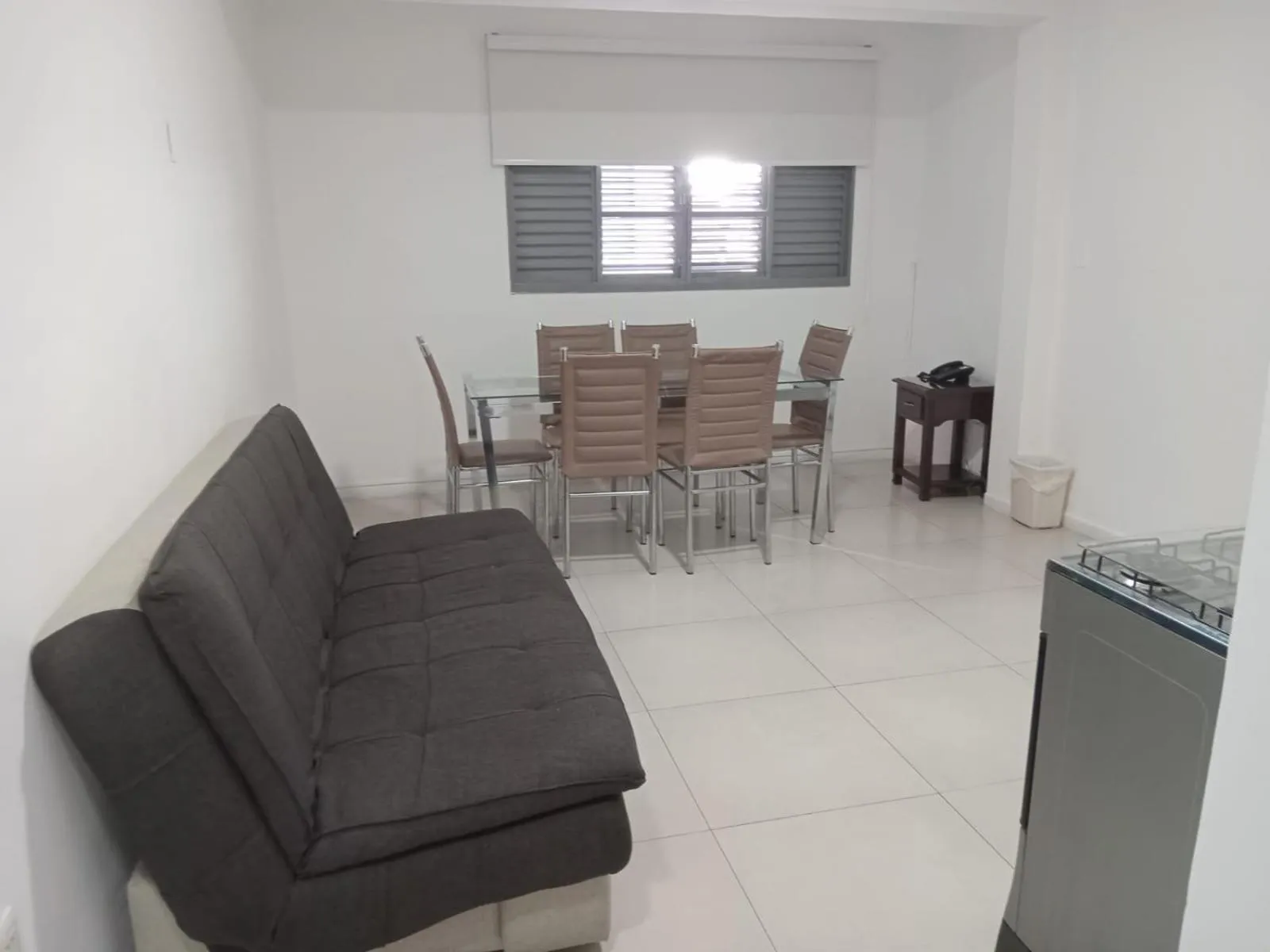 Kitchen or kitchenette in La Siesta Hotel