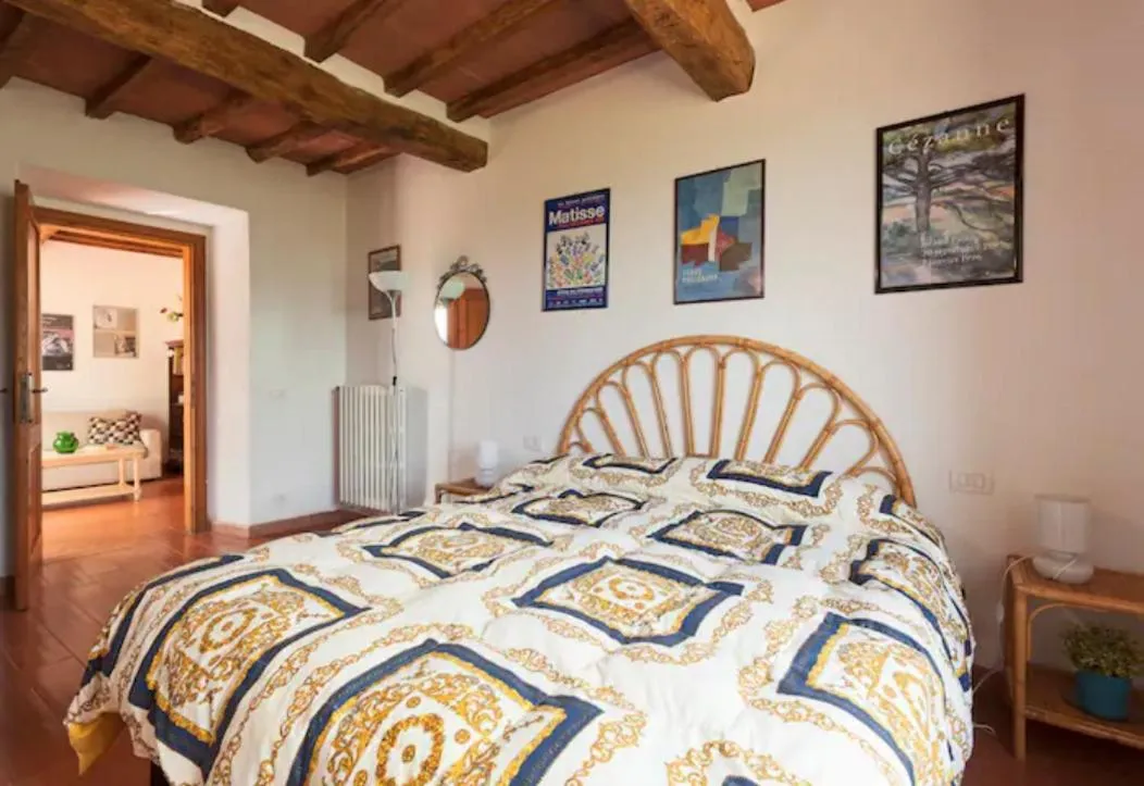 Bedroom, Bed in La Favilletta Casa Vacanze