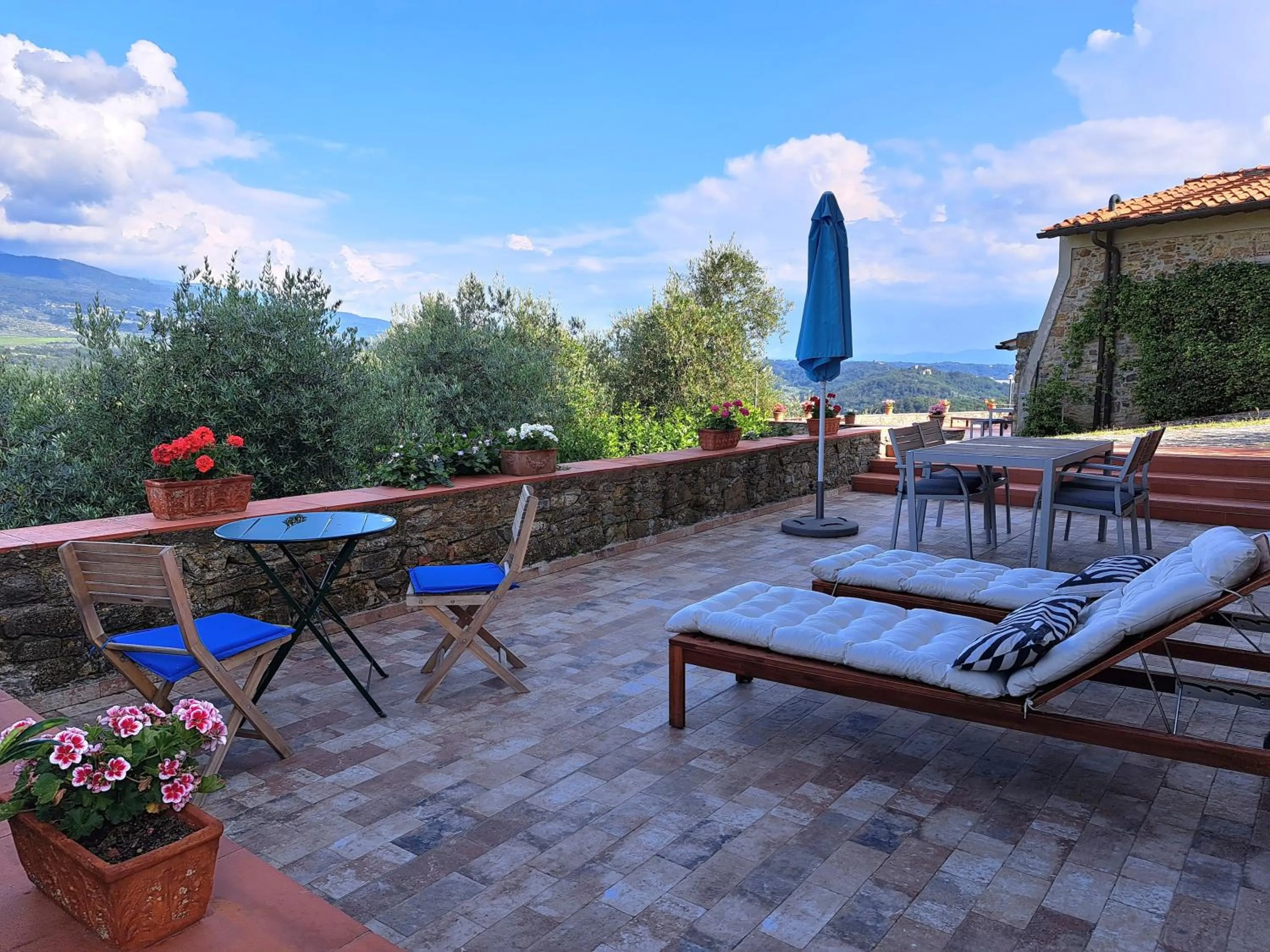 Balcony/Terrace in La Favilletta Casa Vacanze