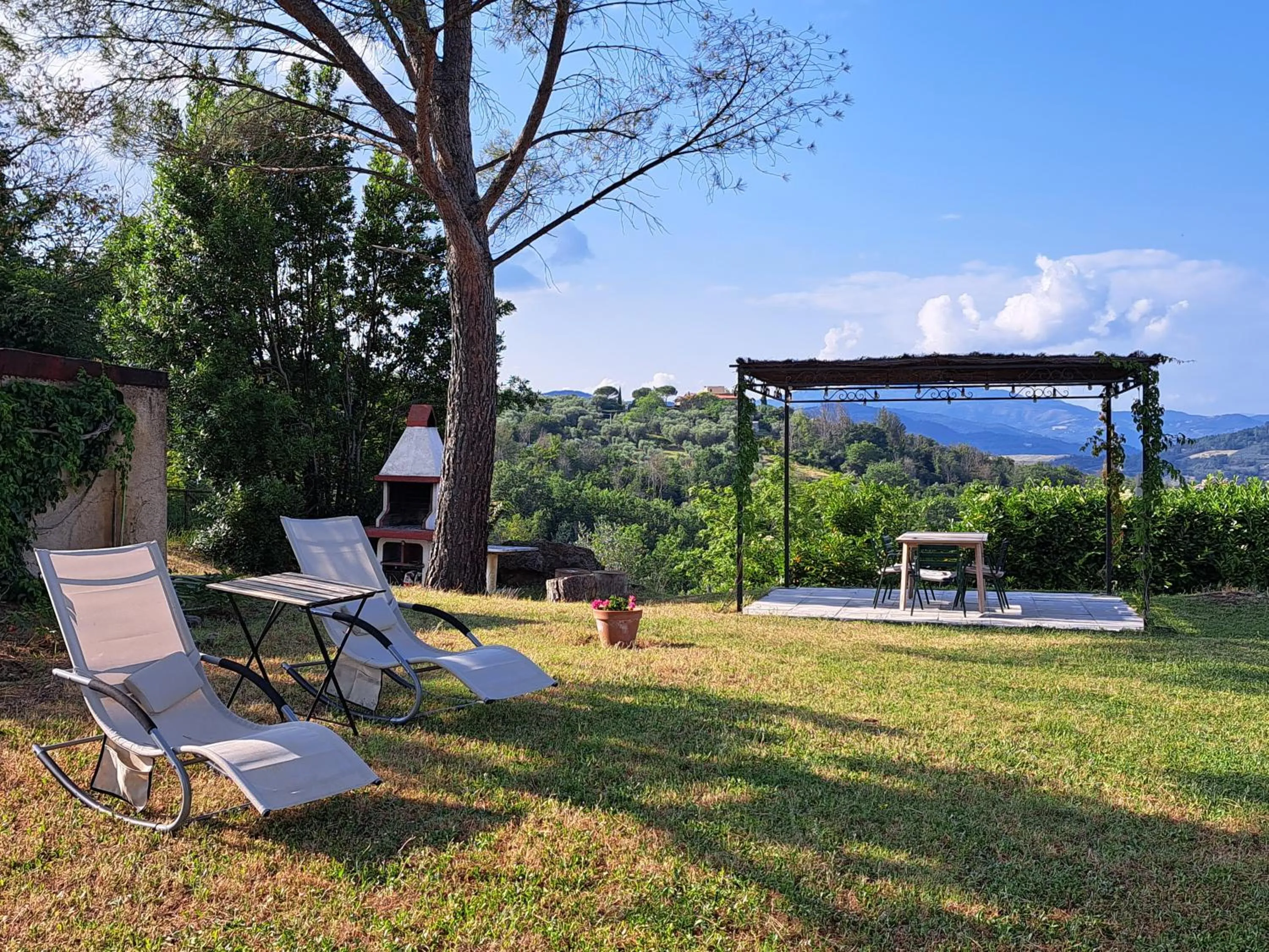 Patio in La Favilletta Casa Vacanze