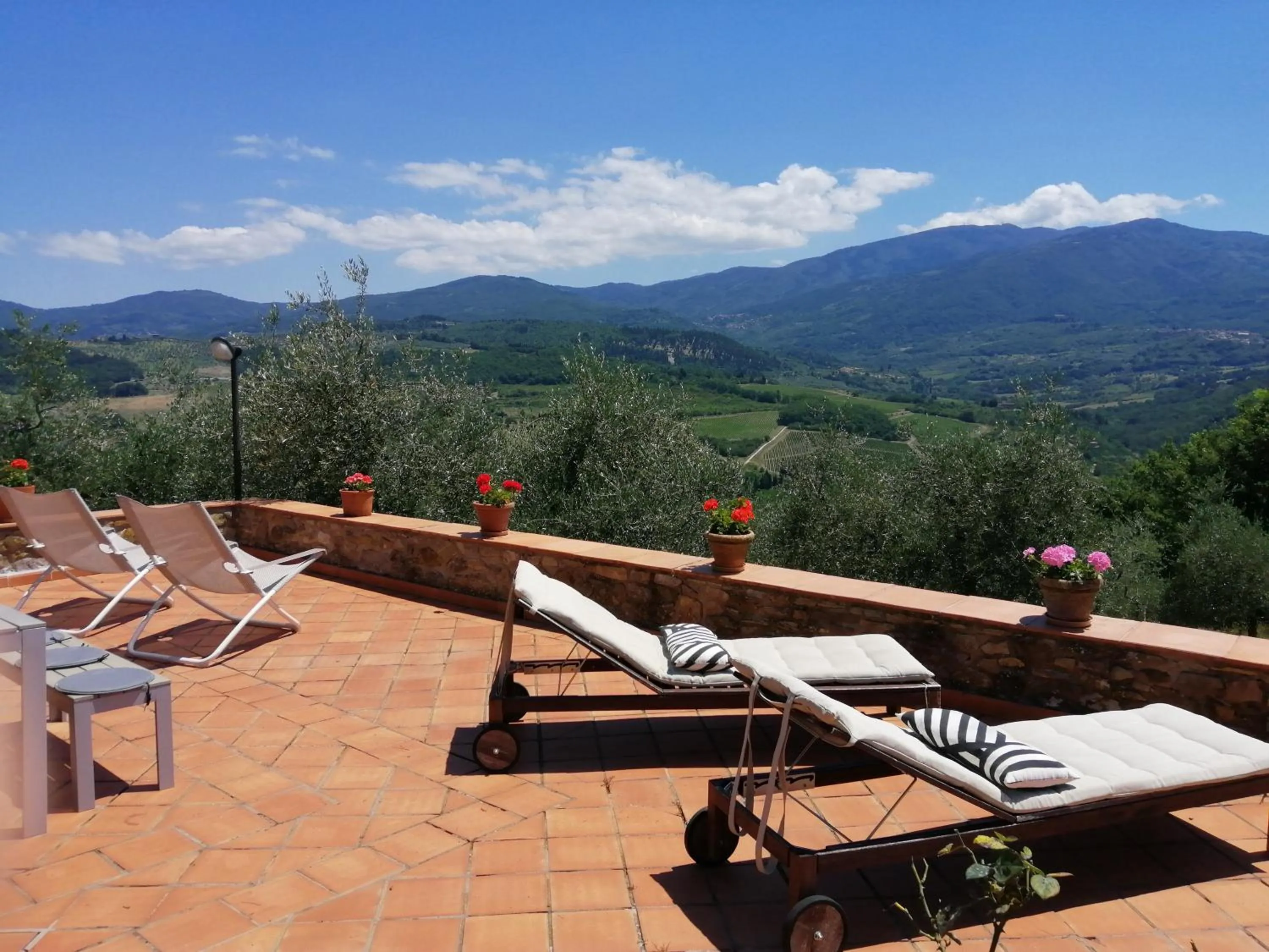 Balcony/Terrace in La Favilletta Casa Vacanze