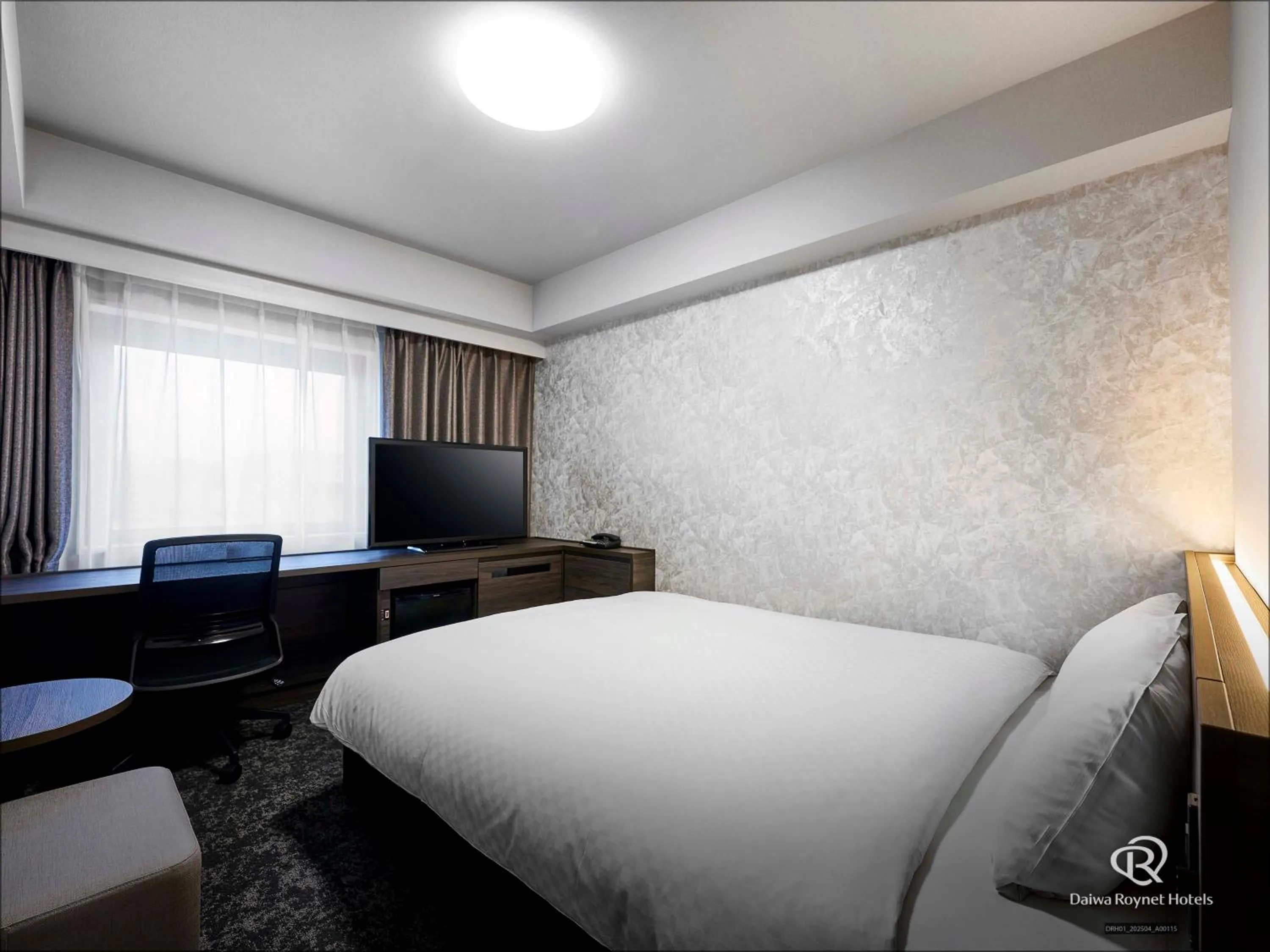 Bed in Daiwa Roynet Hotel Morioka