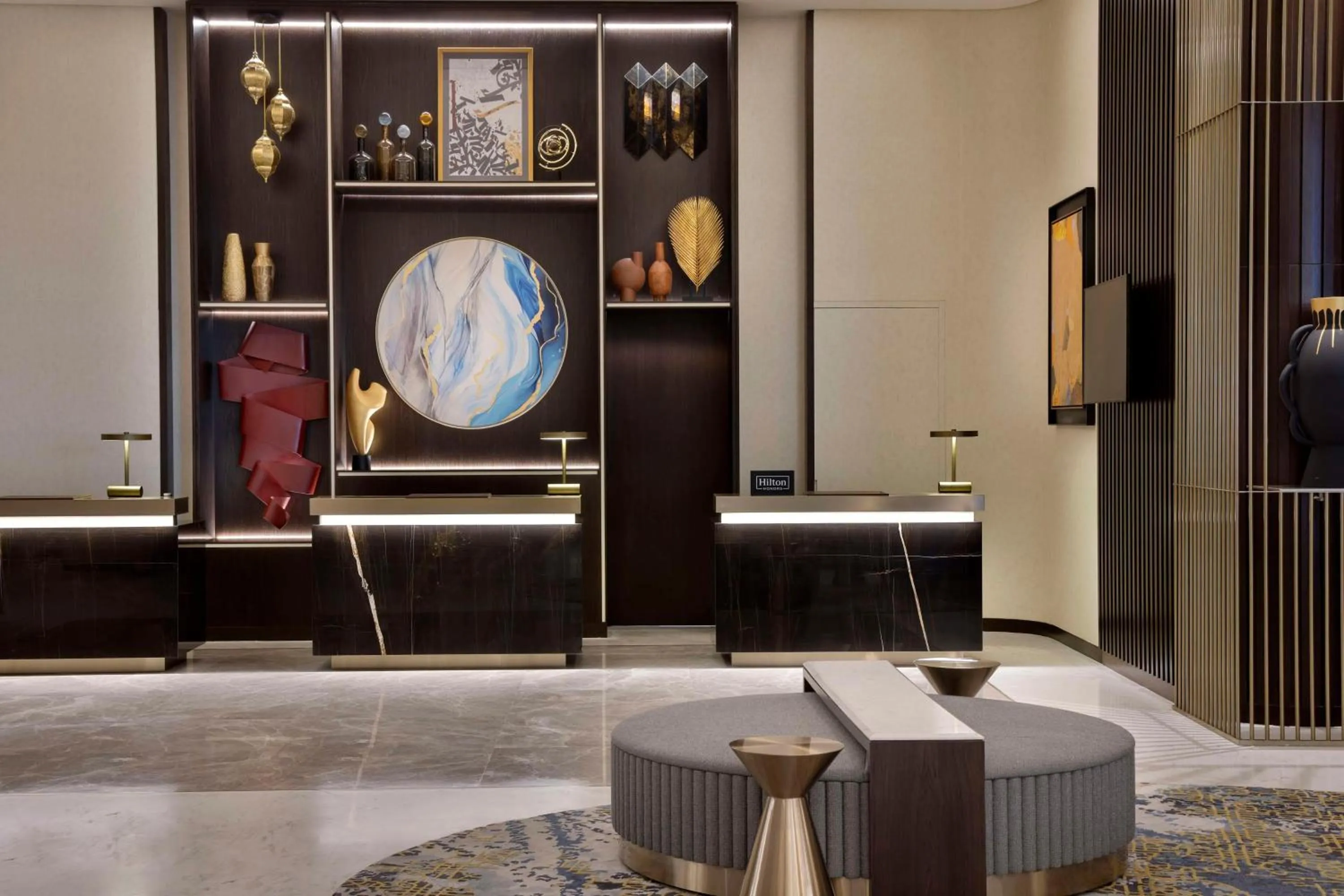 Lobby or reception in Embassy Suites By Hilton Dubai Business Bay