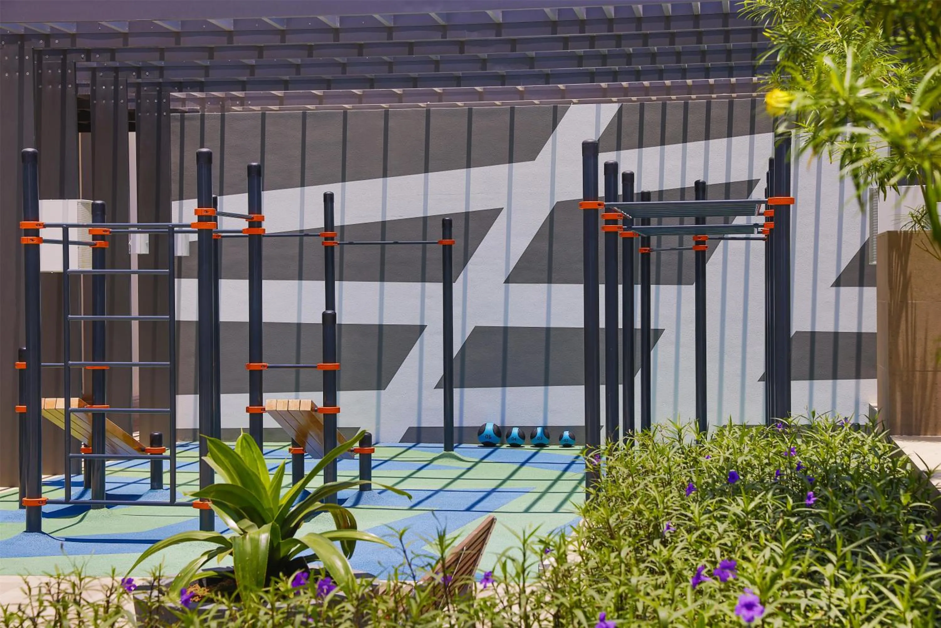 Fitness centre/facilities in Hilton Garden Inn Dubai Business Bay