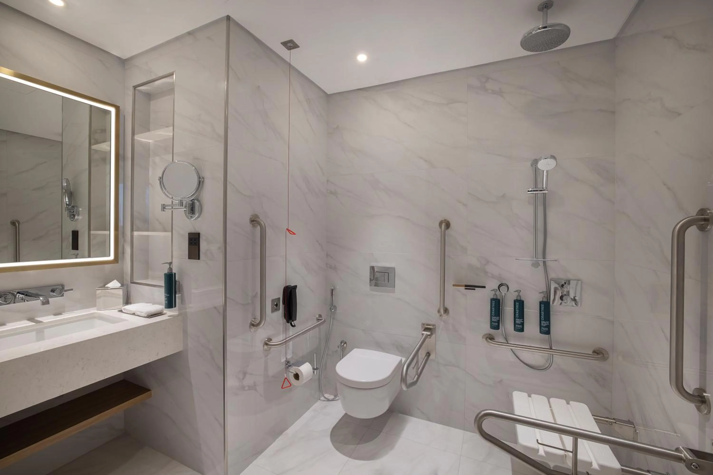 Toilet in Hilton Garden Inn Dubai Business Bay