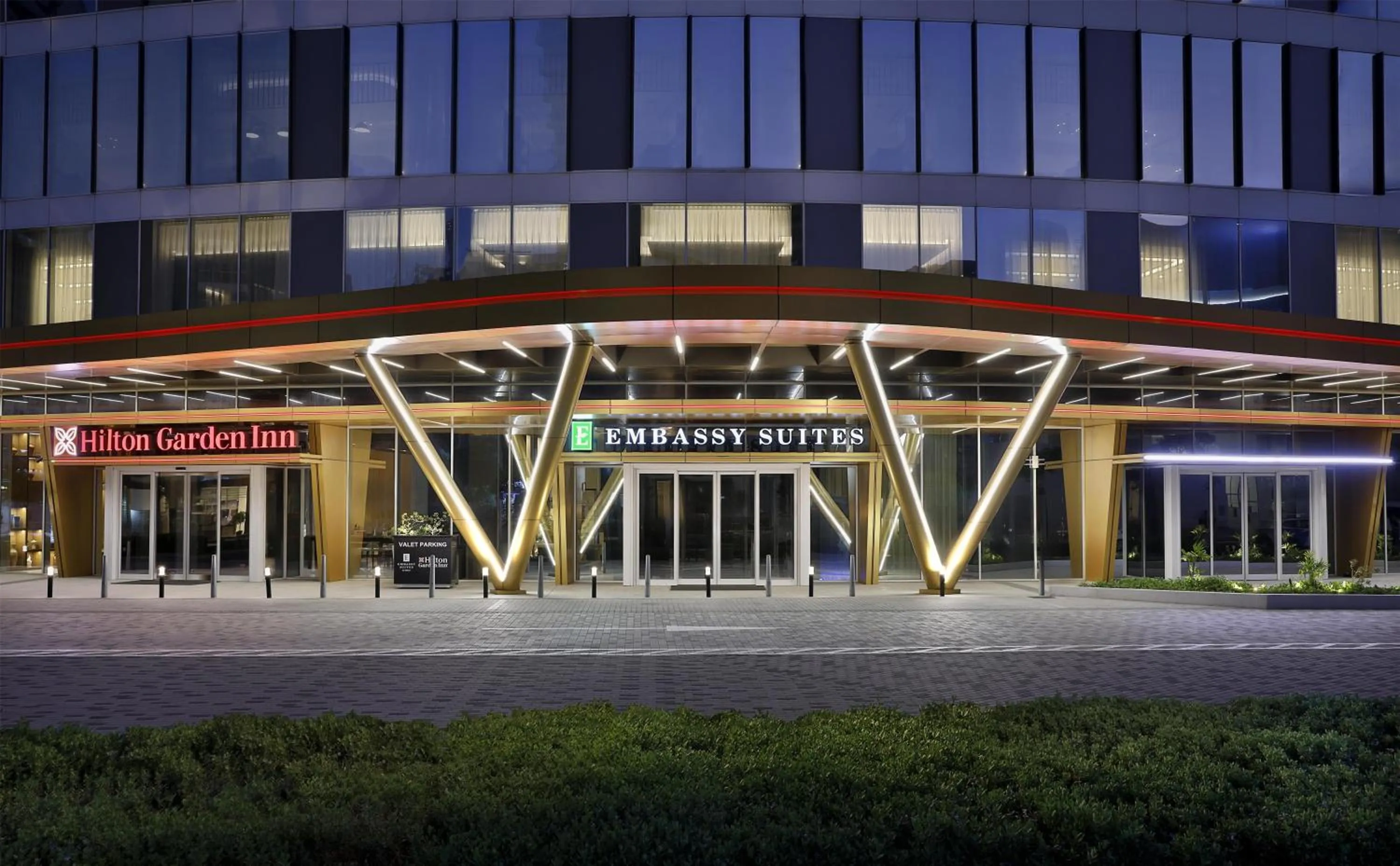 Property building in Hilton Garden Inn Dubai Business Bay