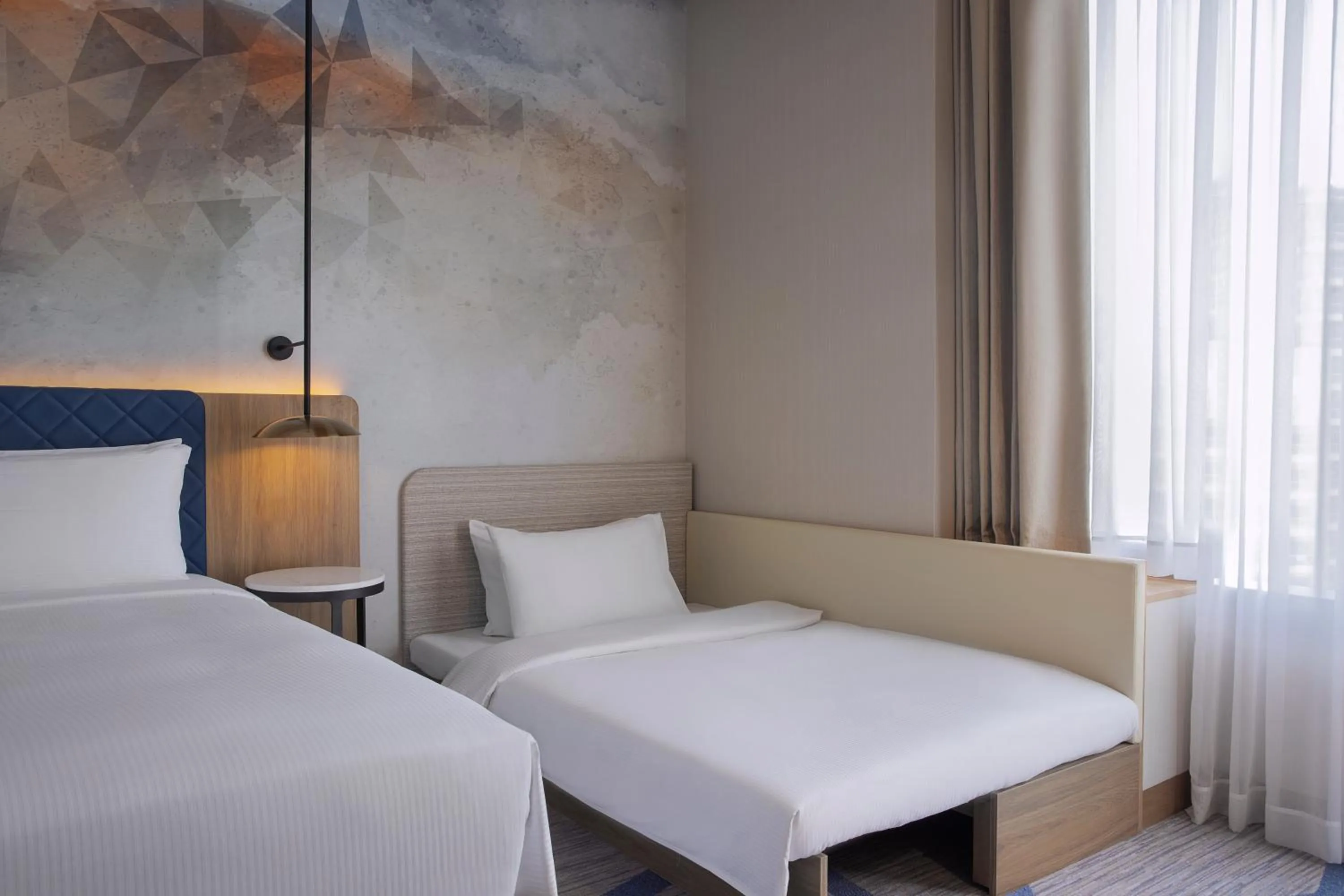 Bedroom, Bed in Hilton Garden Inn Dubai Business Bay